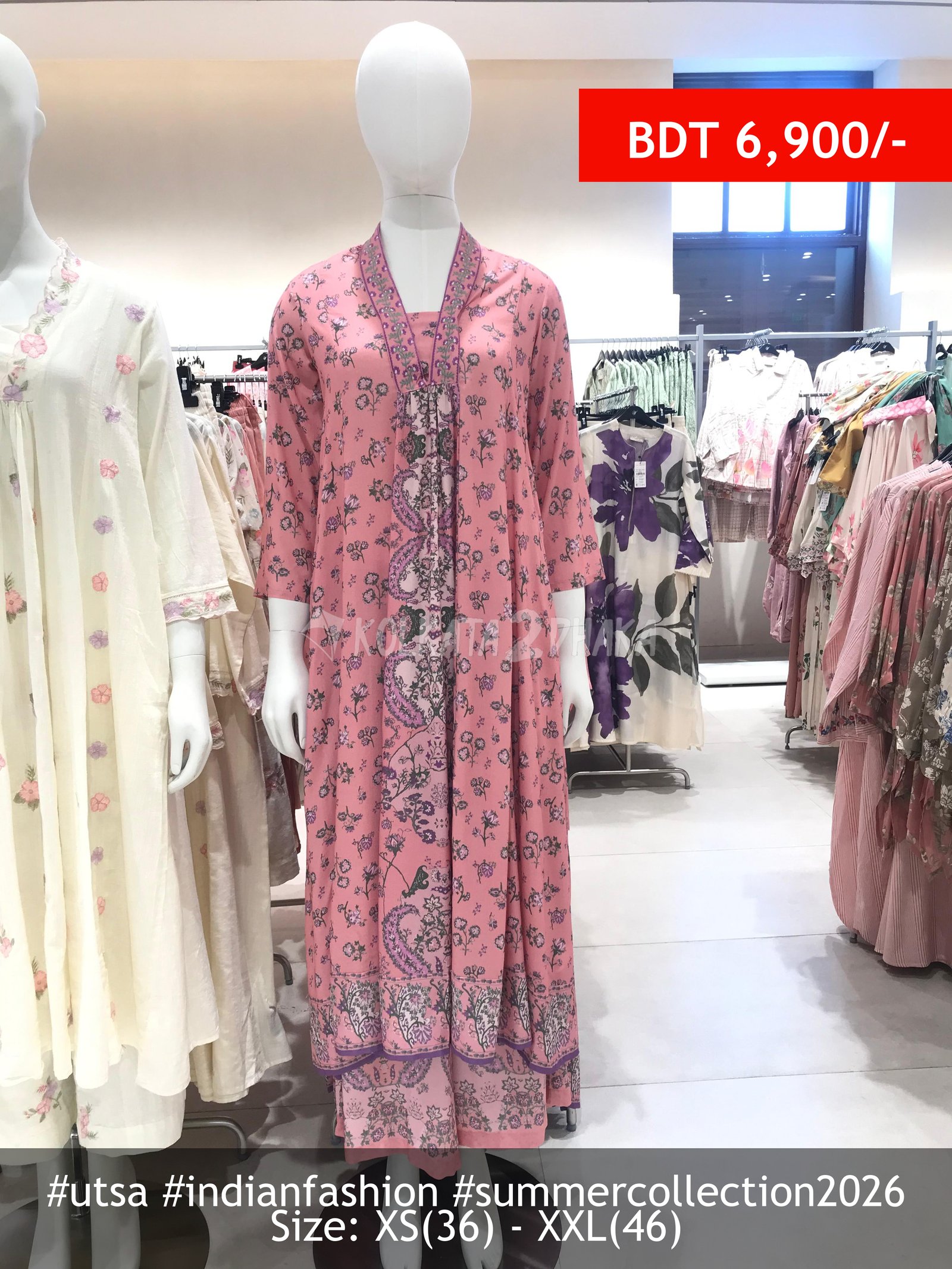 Utsa Dusty Pink Co-Ord Set