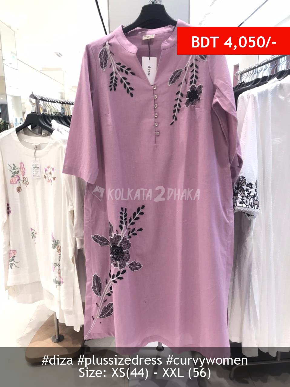 Diza Lilac Kurta