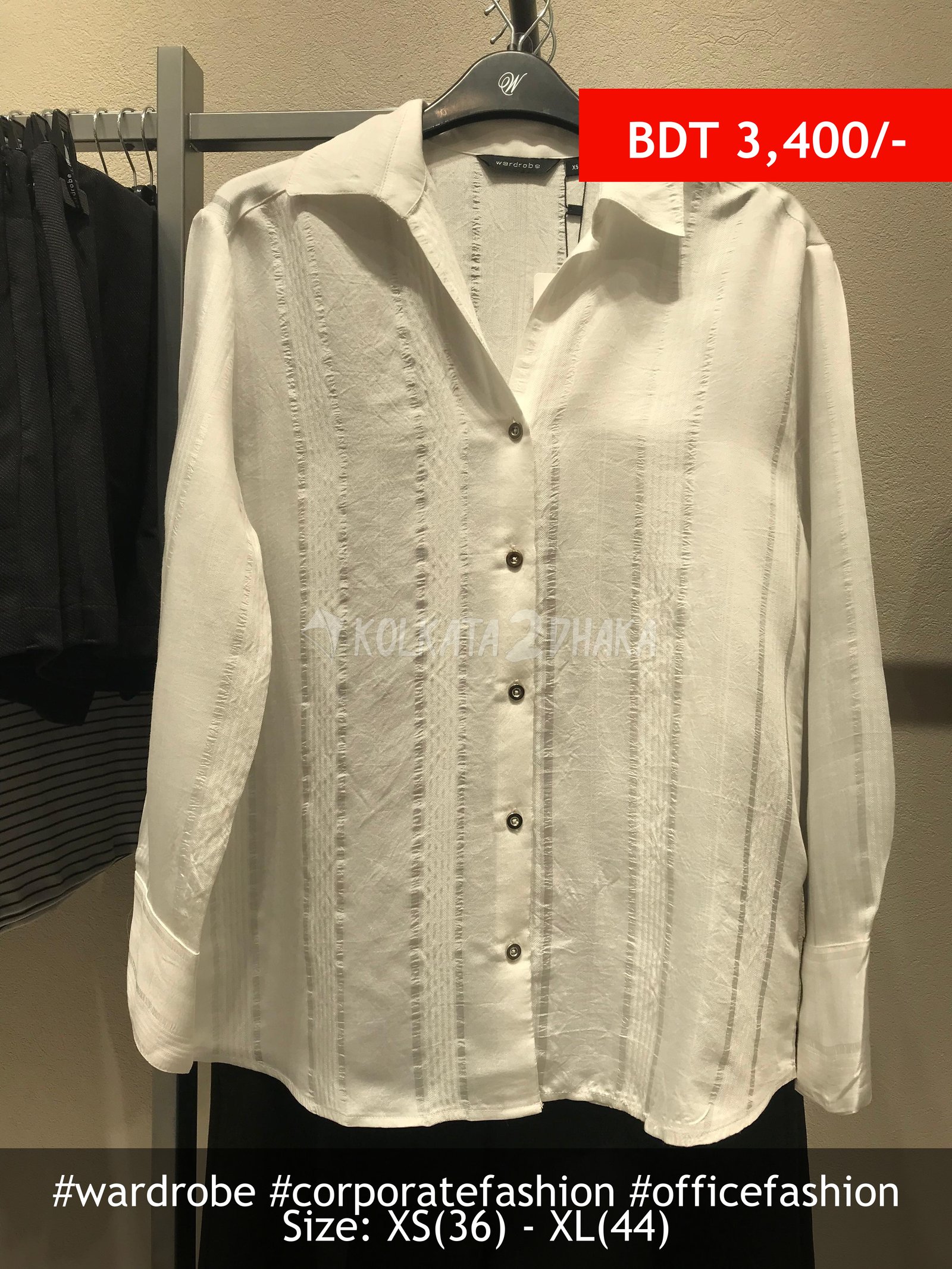 Wardrobe Ivory Shirt