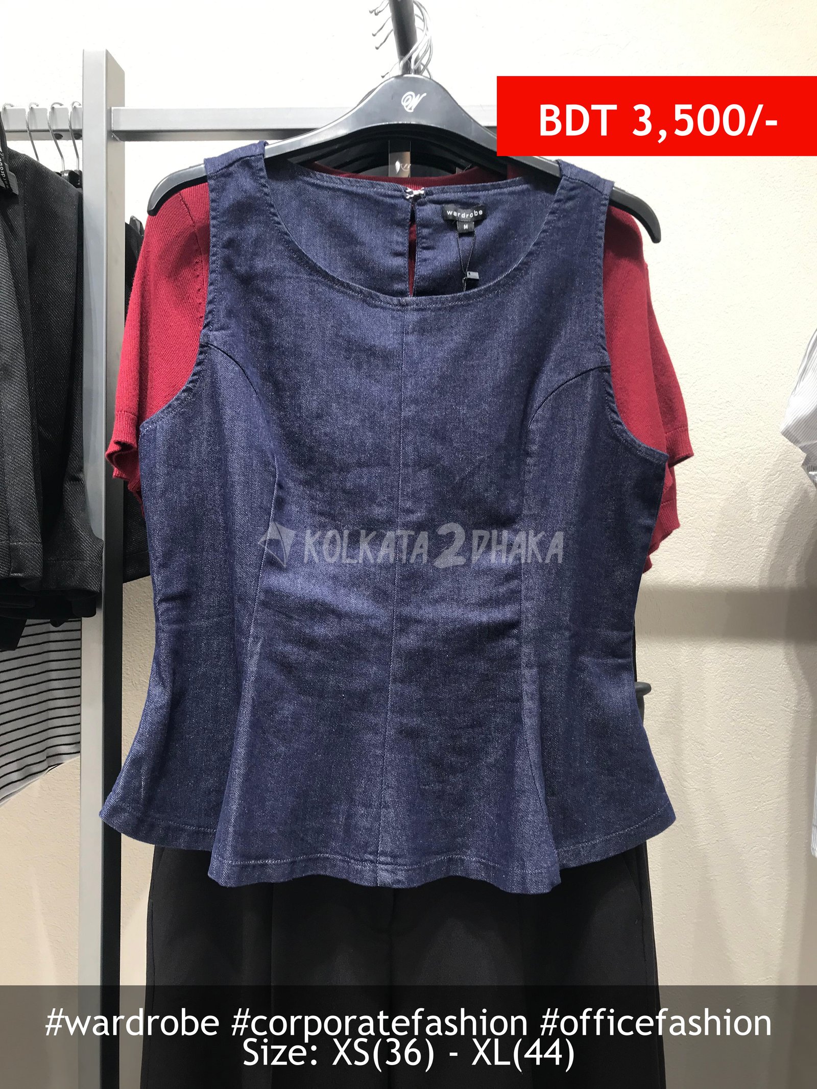 Wardrobe Denim Top