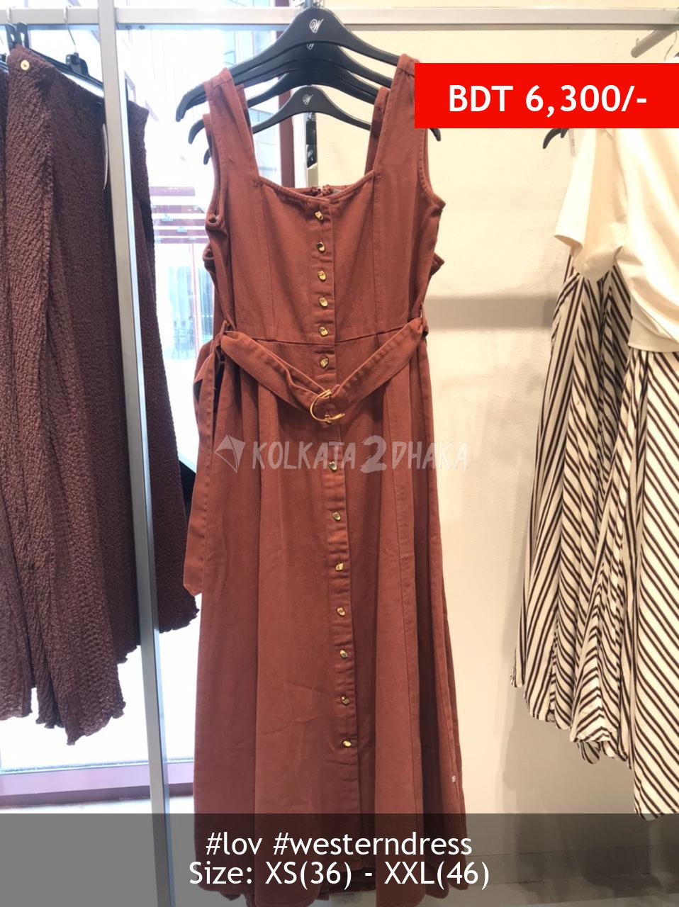 LOV Chocolate Dress