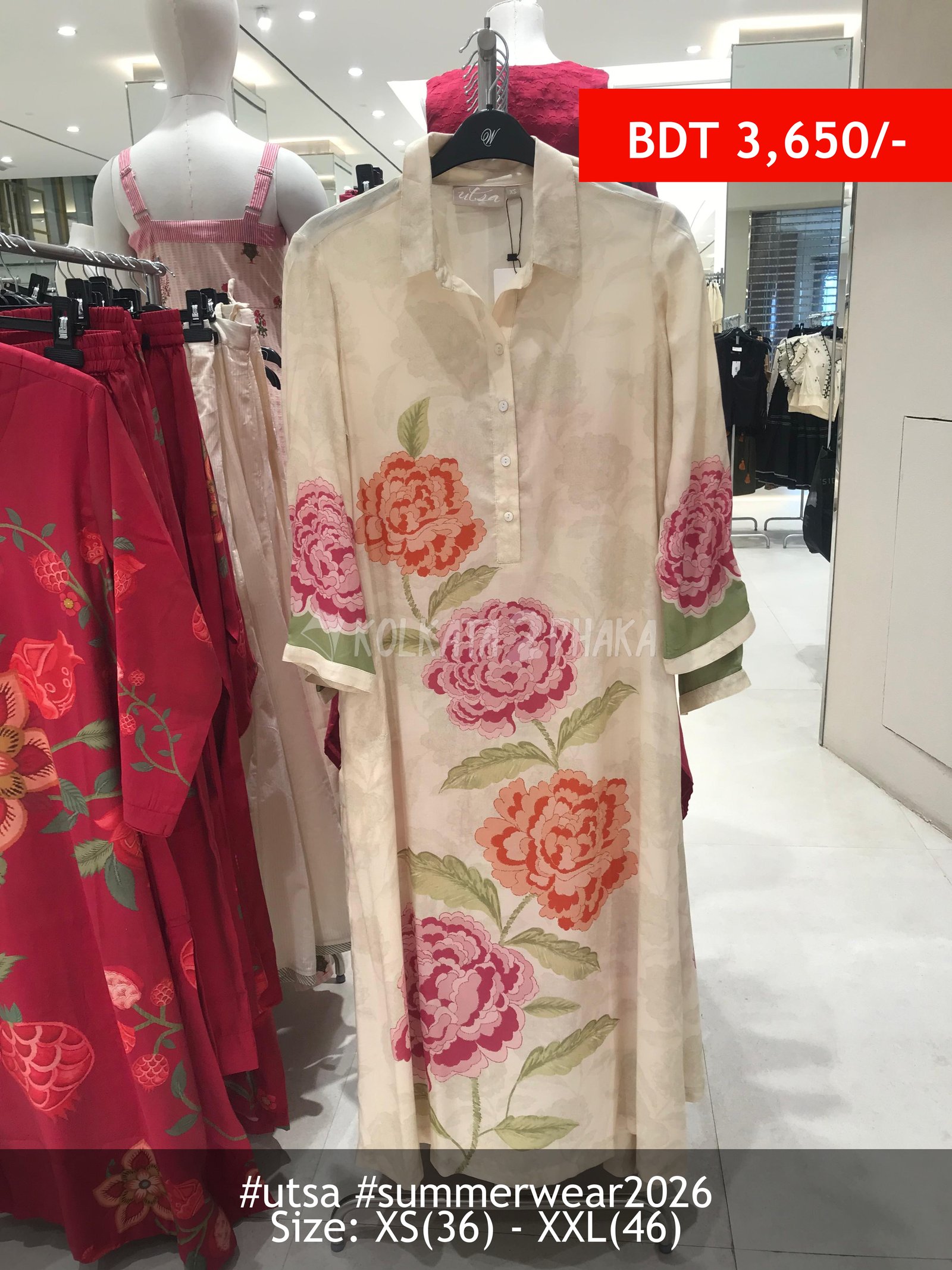 Utsa Natural Kurta