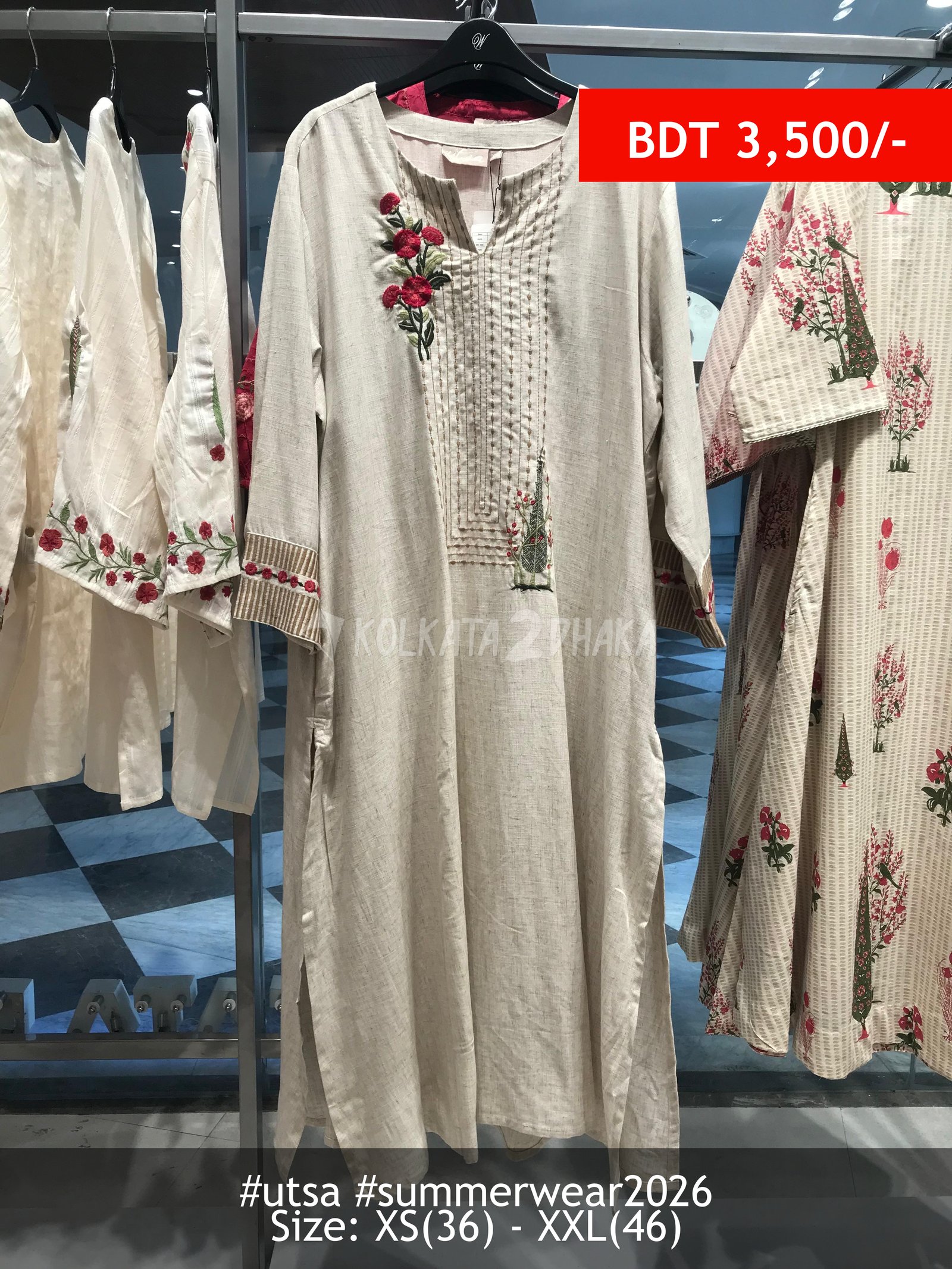 Utsa Natural Kurti