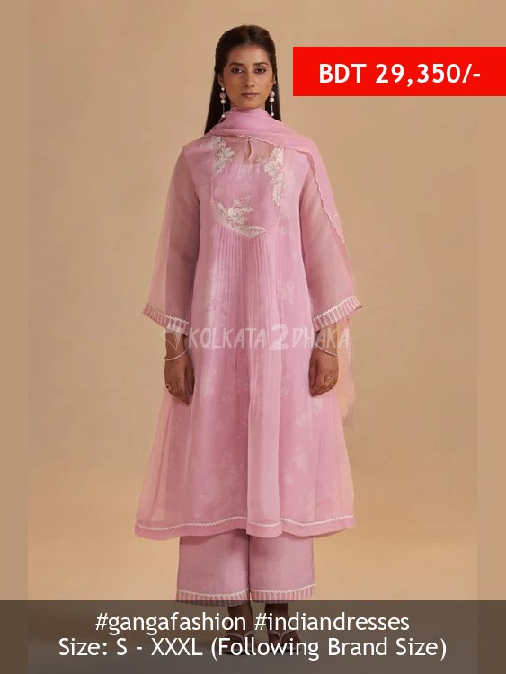 Ganga Fashion Fairy Tale Lilac Semi Festive Kurta Set