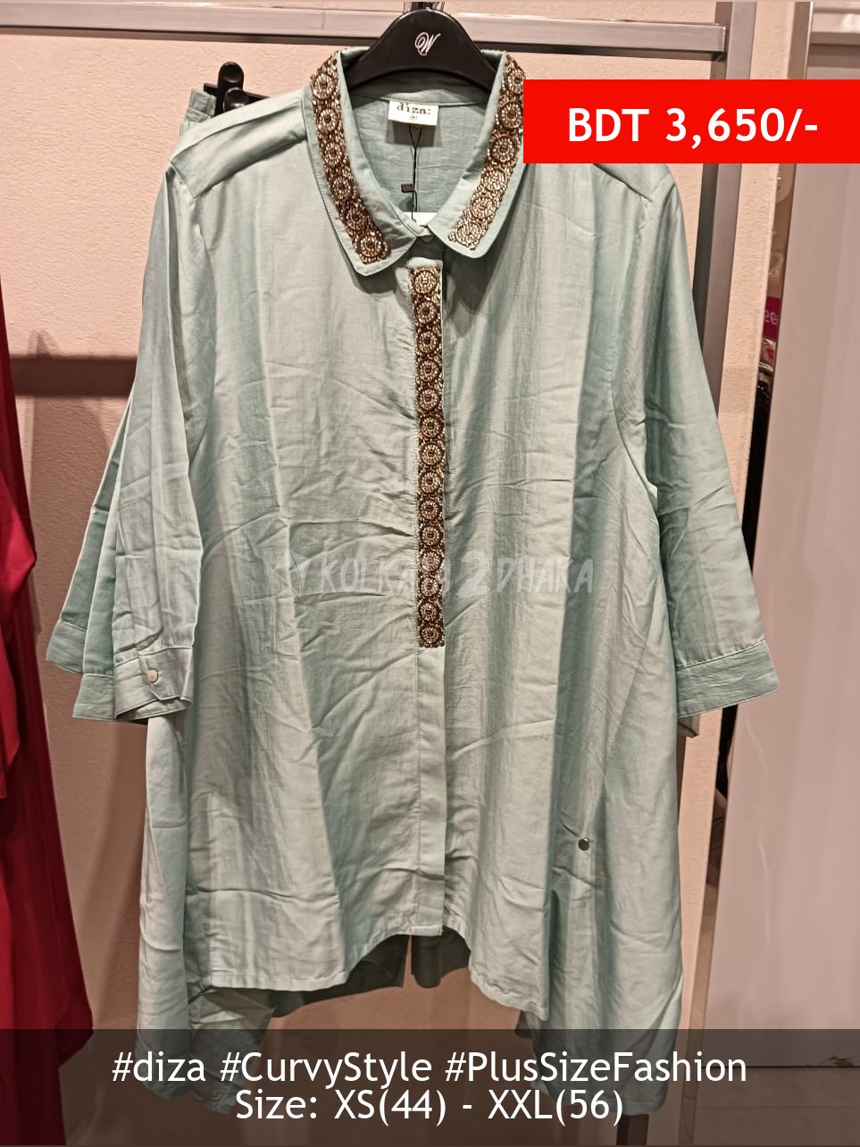 Diza Pale blue Tunic