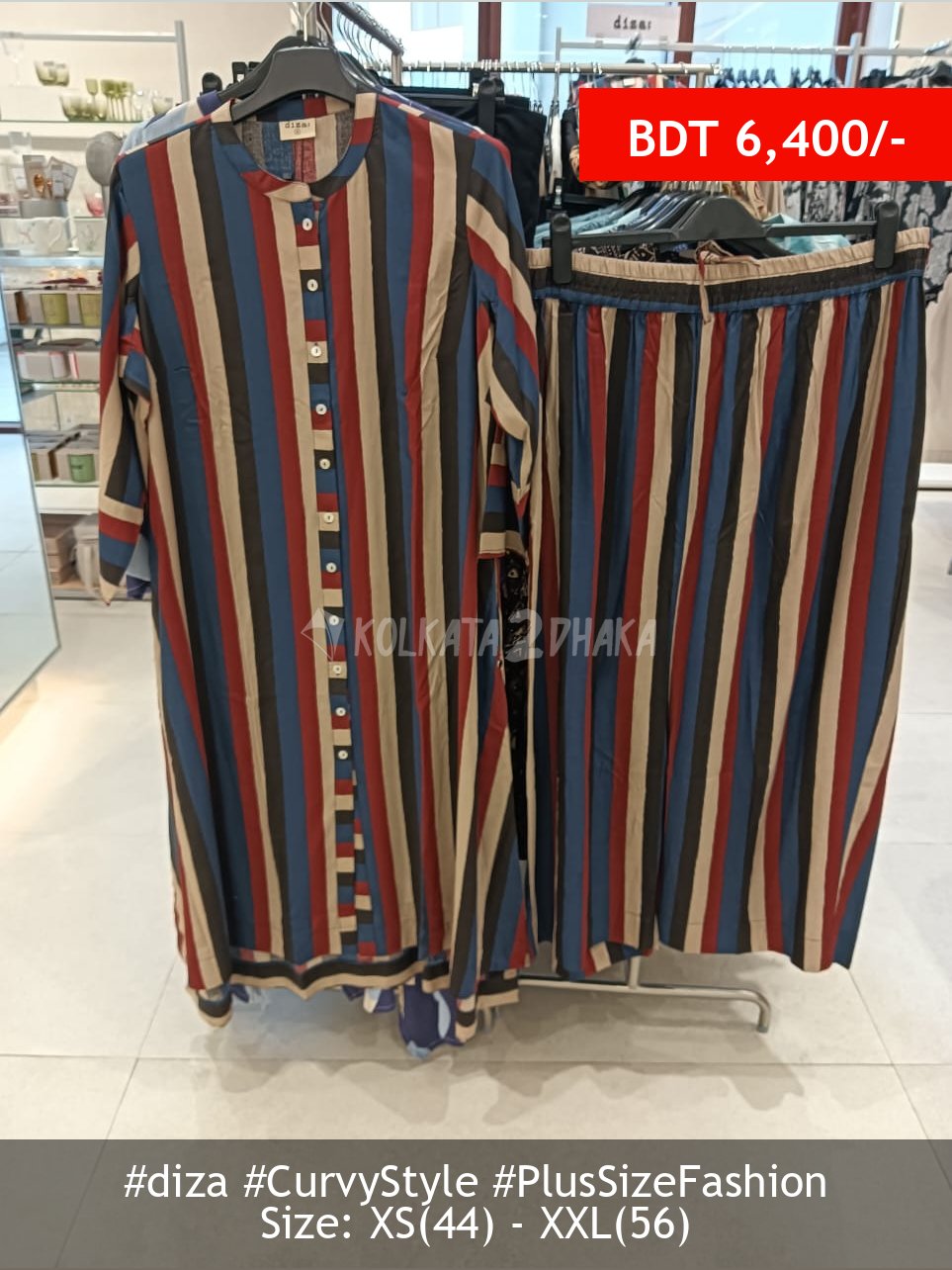 Diza Black kurta set