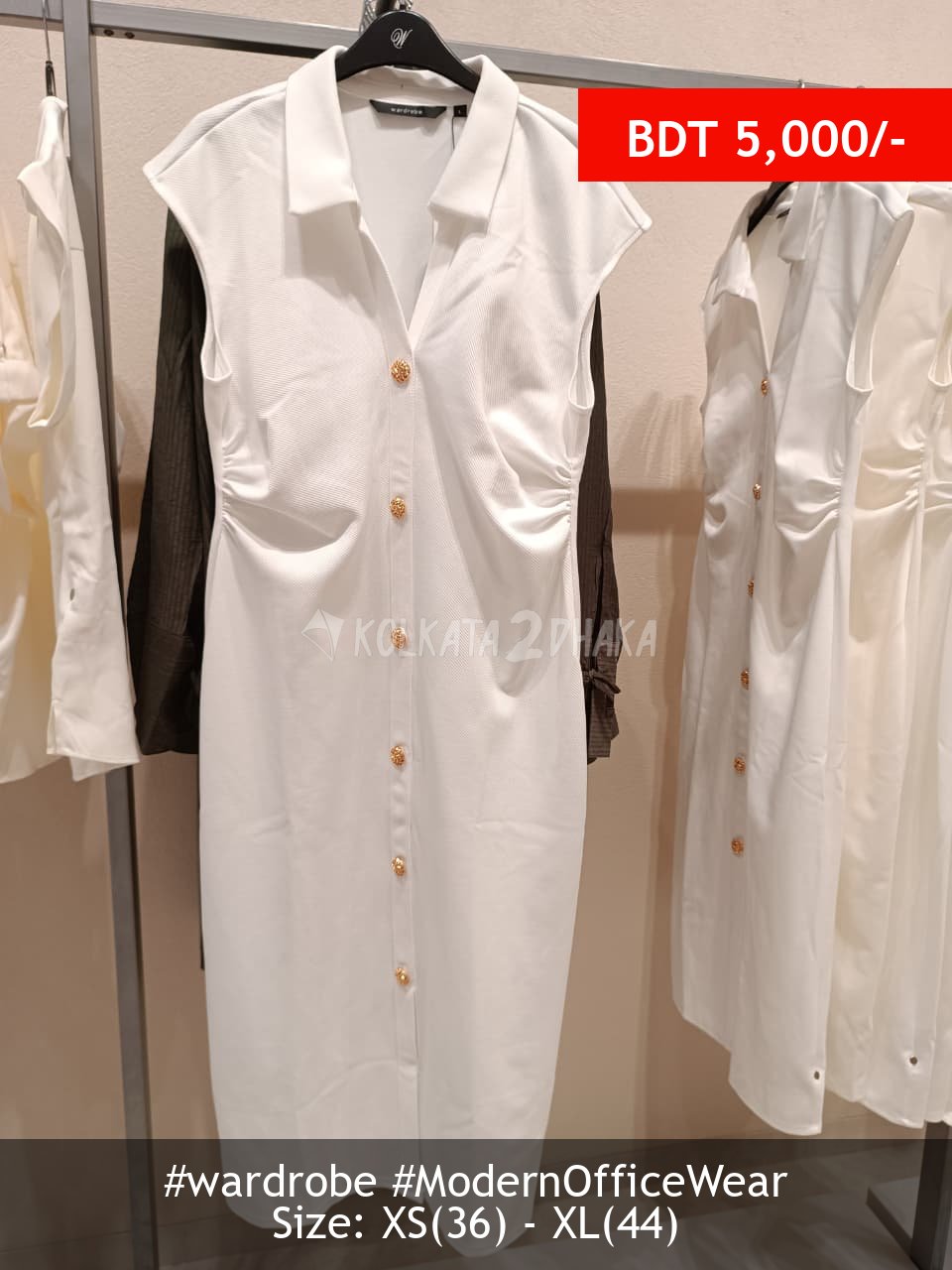 Wardrobe Ivory Dress
