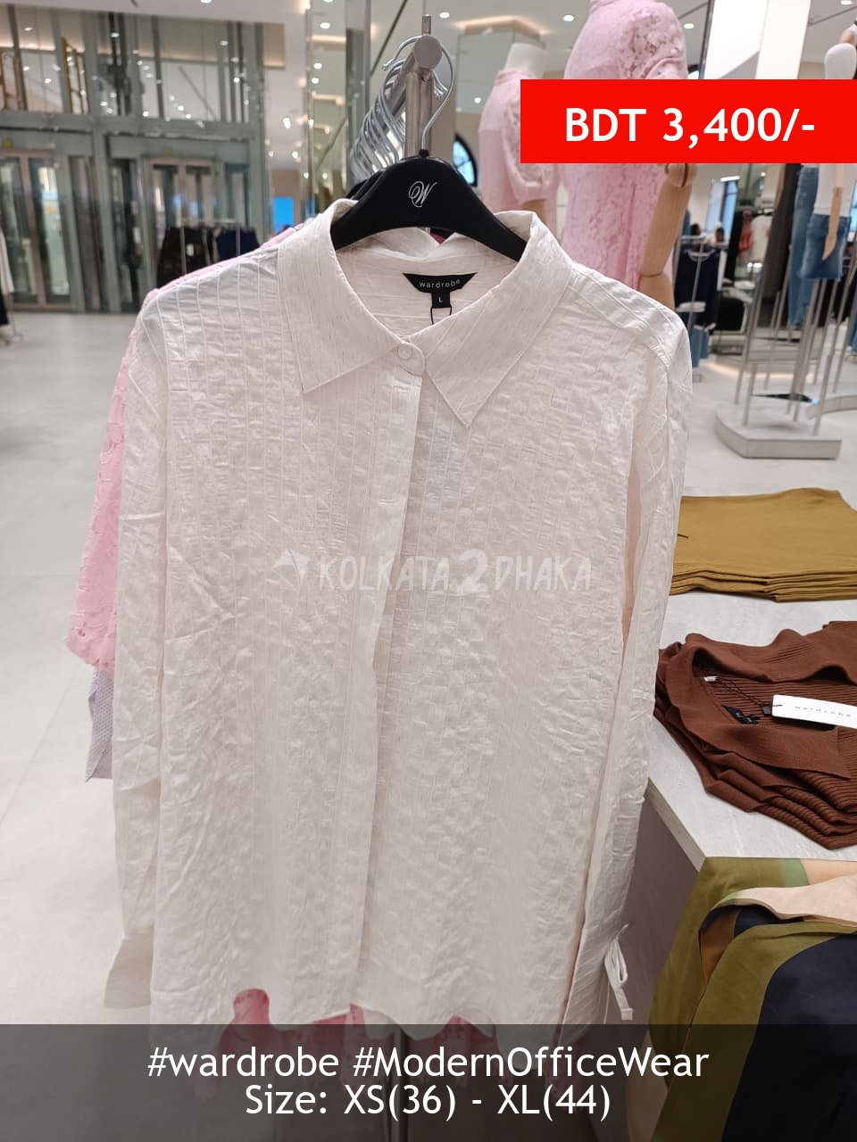 Wardrobe Ivory Blouse