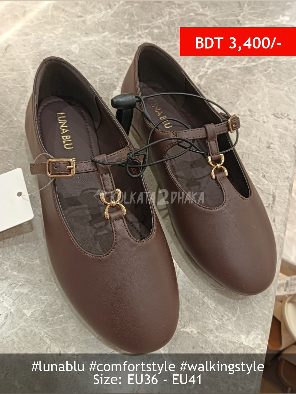 Lunablu Brown Shoes
