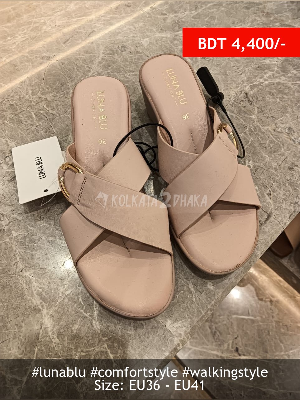Lunablu Blush Heels