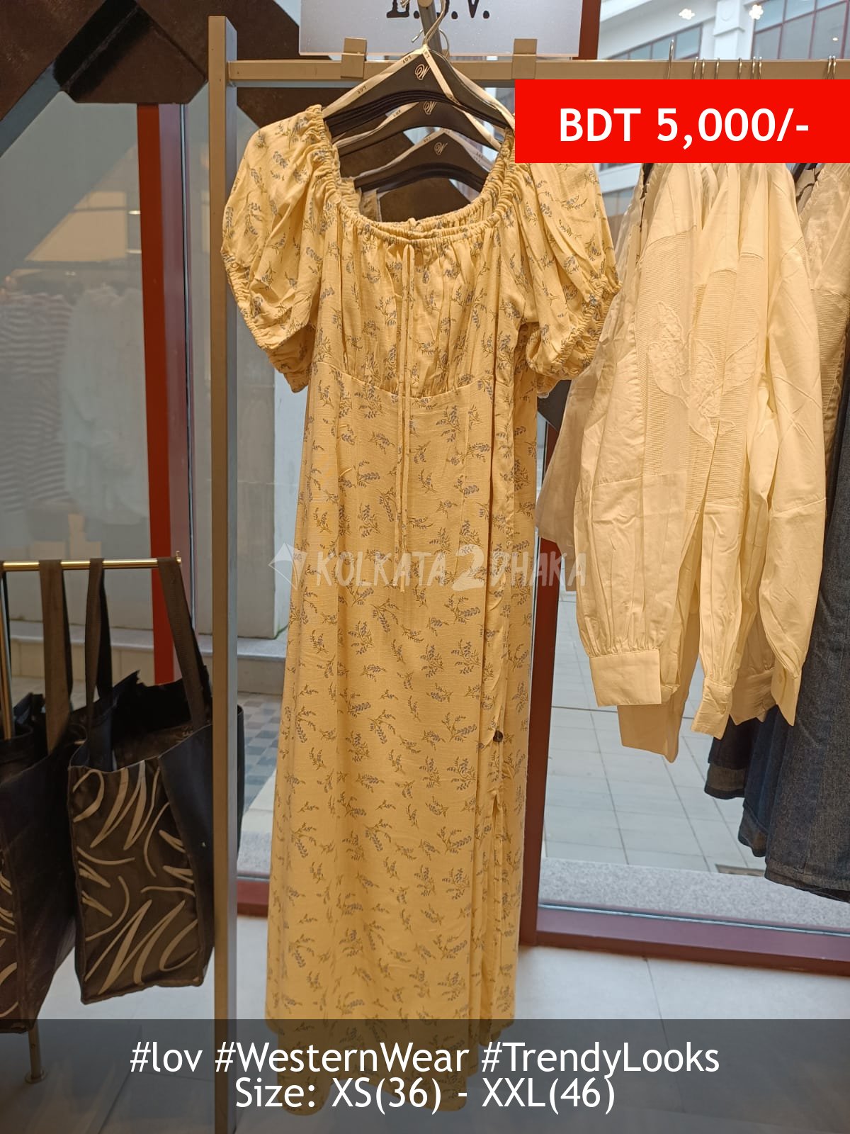 LOV Ecru dress