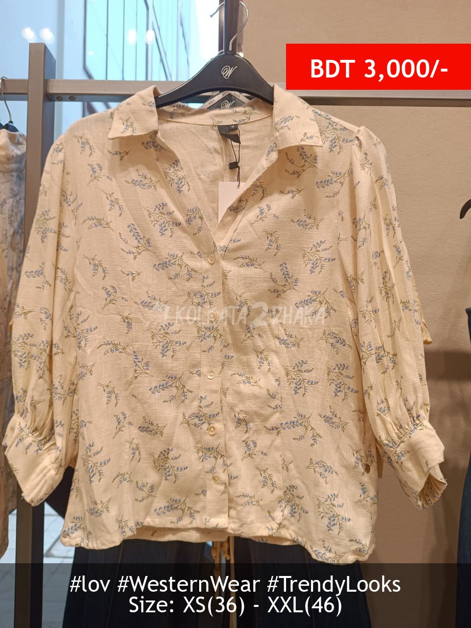 LOV Off white Blouse