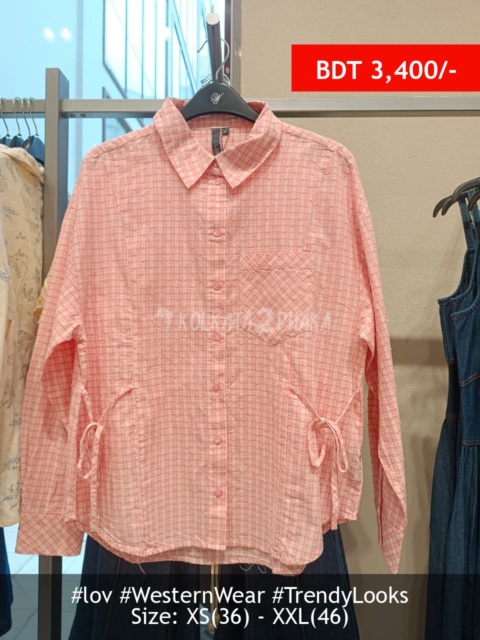 LOV Dusty pink blouse