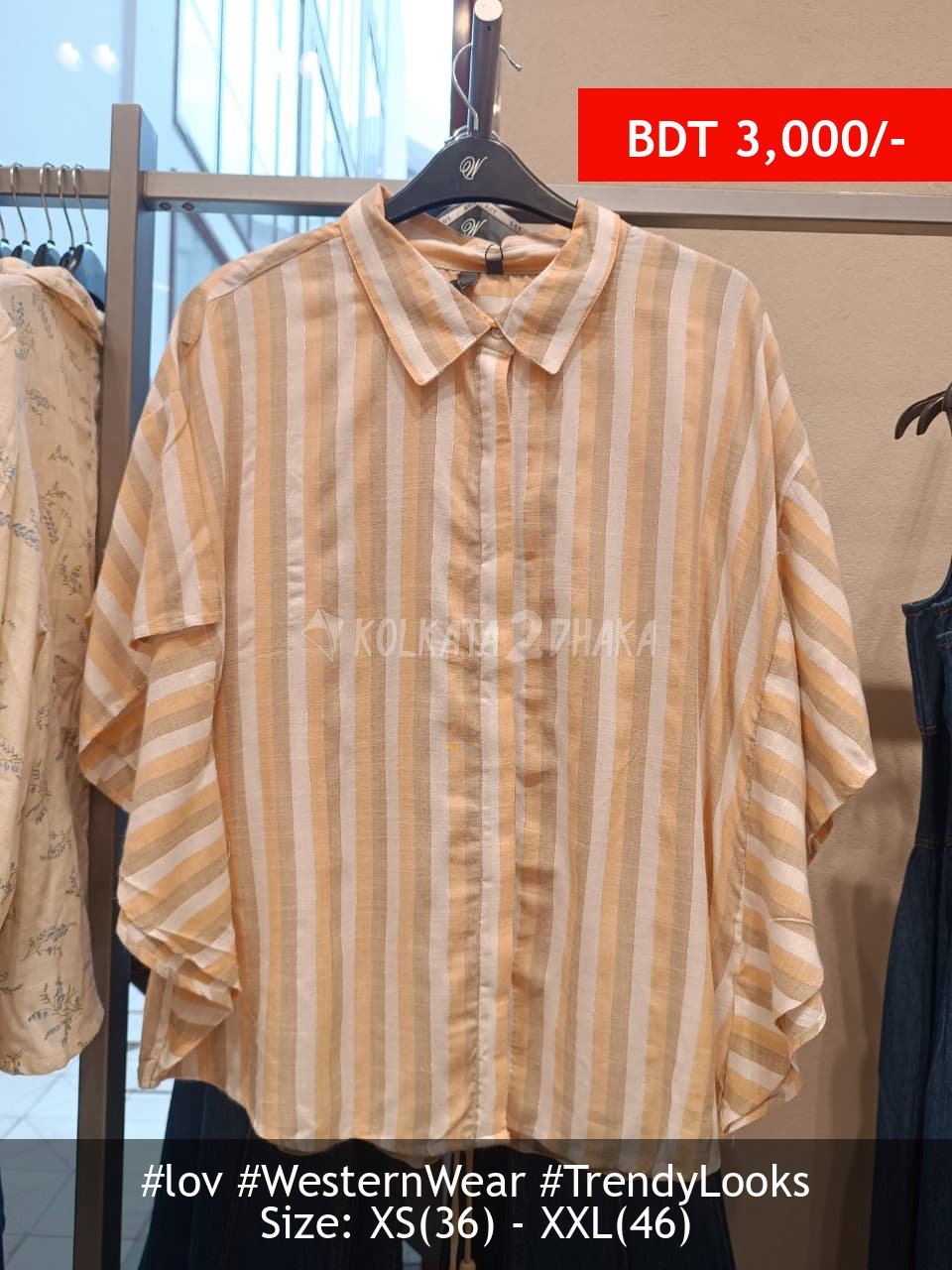 LOV Butter Yellow  Shirt