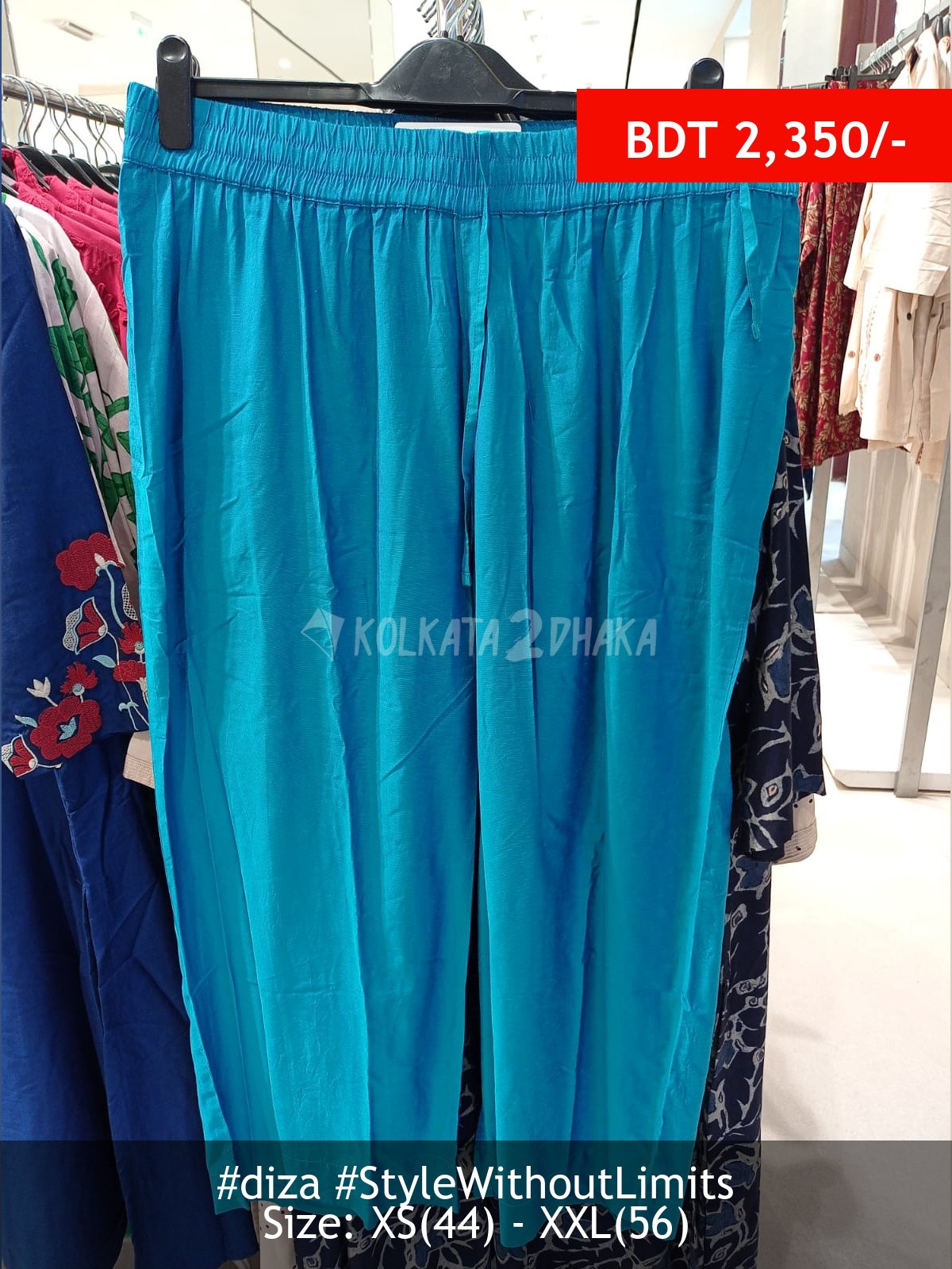 Diza Teal pant