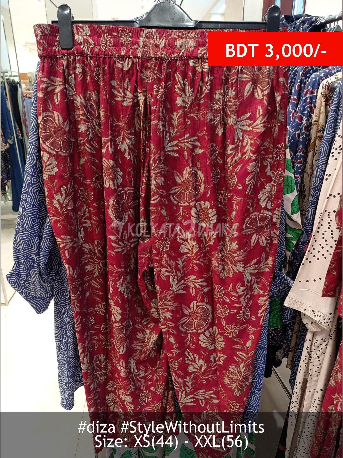 Diza Orange pant