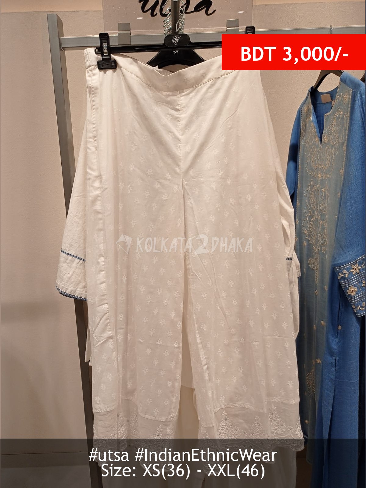 Utsa White pants