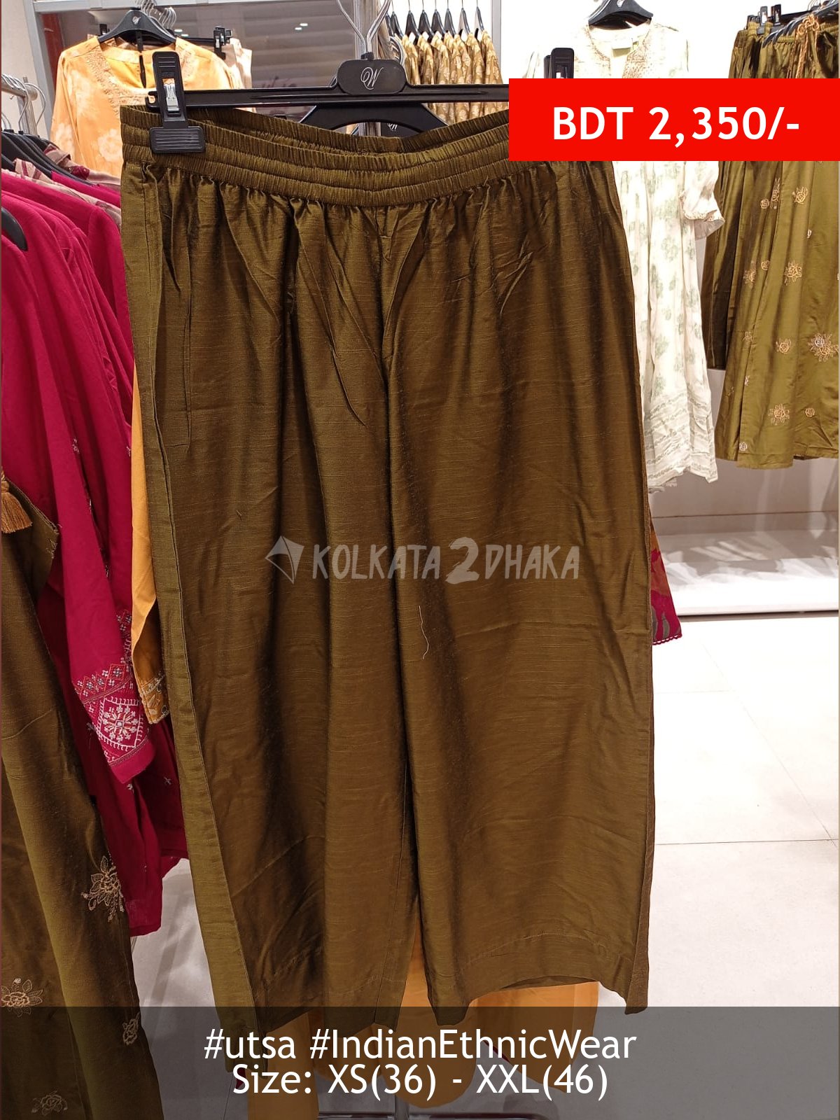 Utsa Mehedi Green Pants