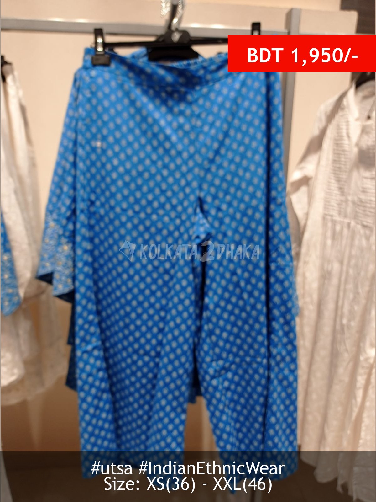 Utsa Blue Pants