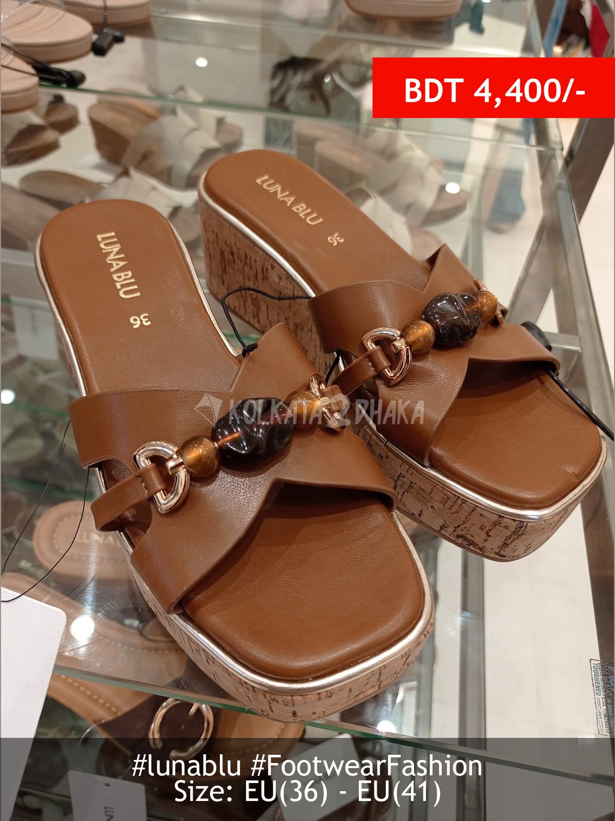 Lunablu Tan heels