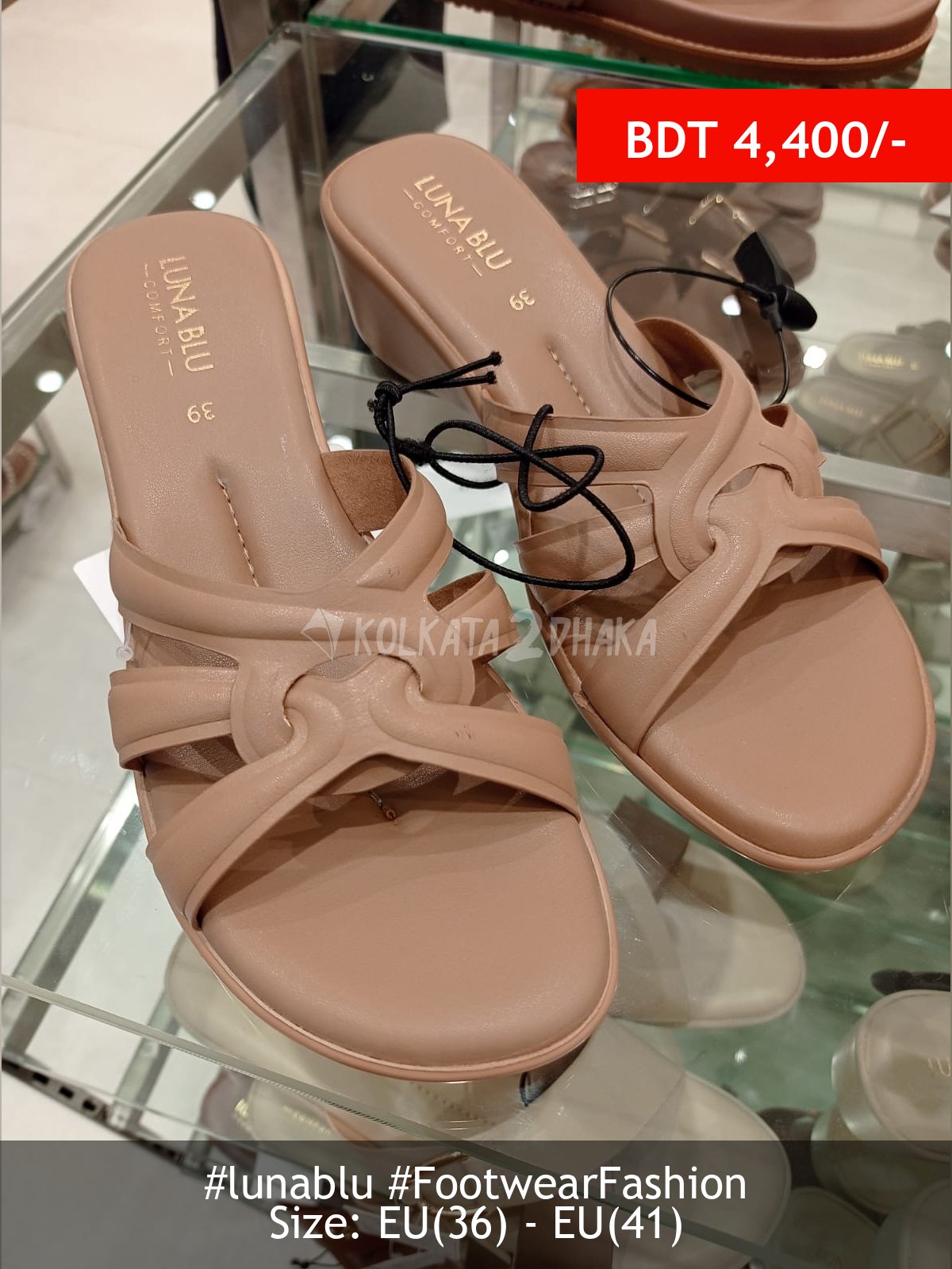 Lunablu Beige heels