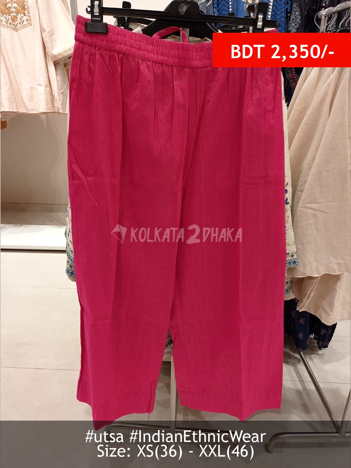 Utsa Pink pants