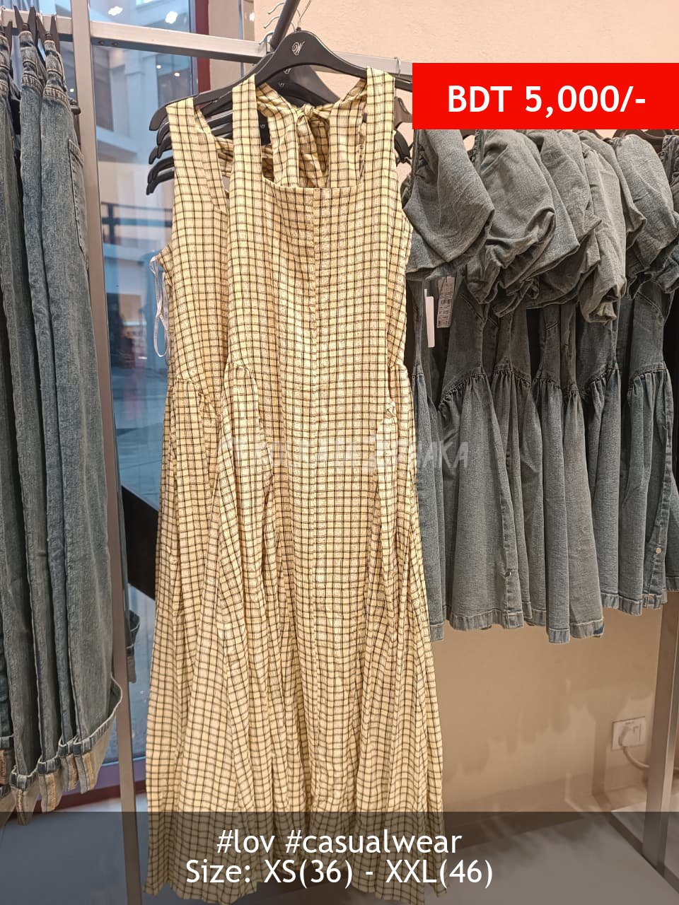 LOV yellow dress