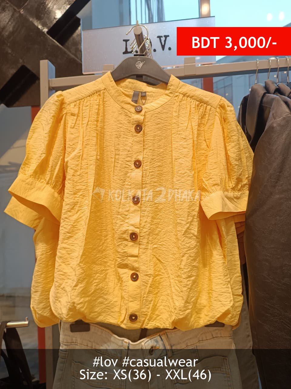 LOV yellow top