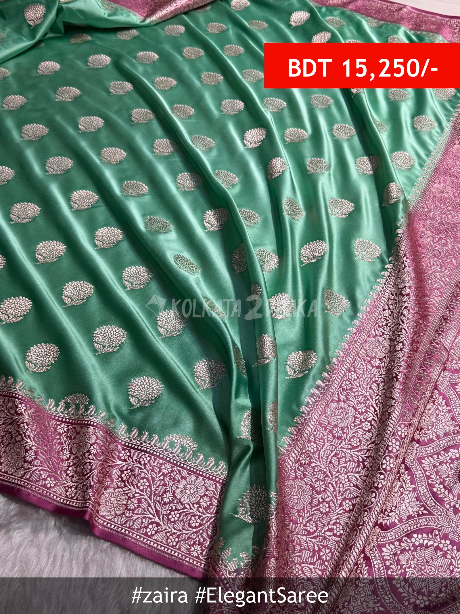 Zaira sea green