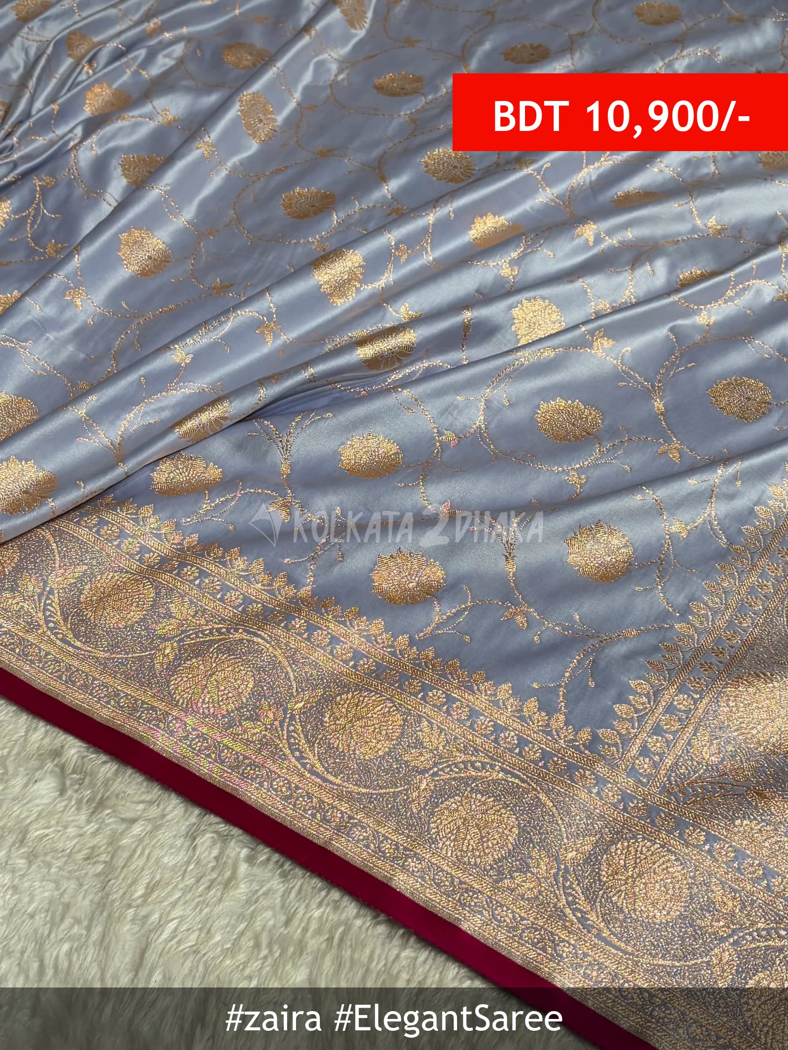 Zaira Lavender Saree