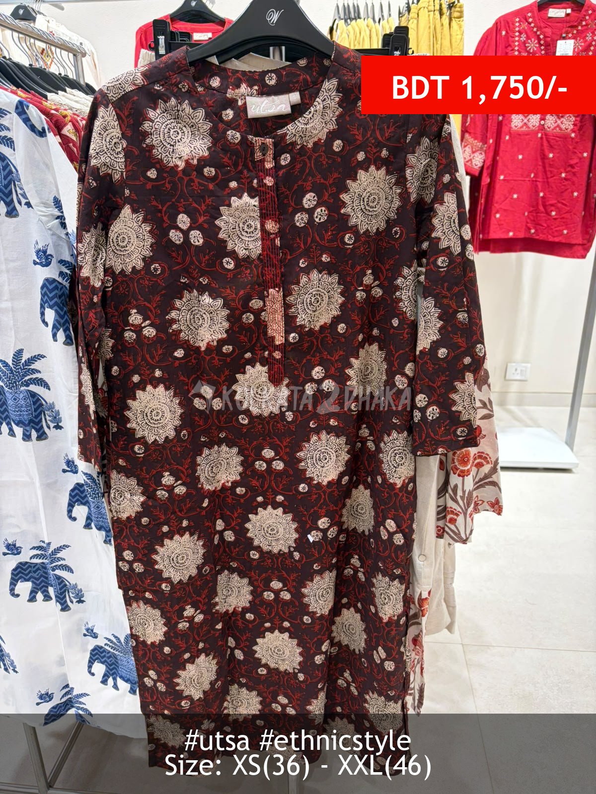Utsa Straight kurta