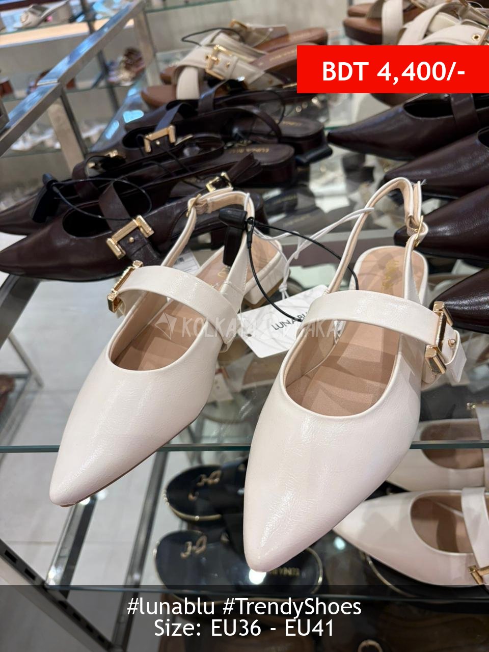 Lunablu Ivory heels