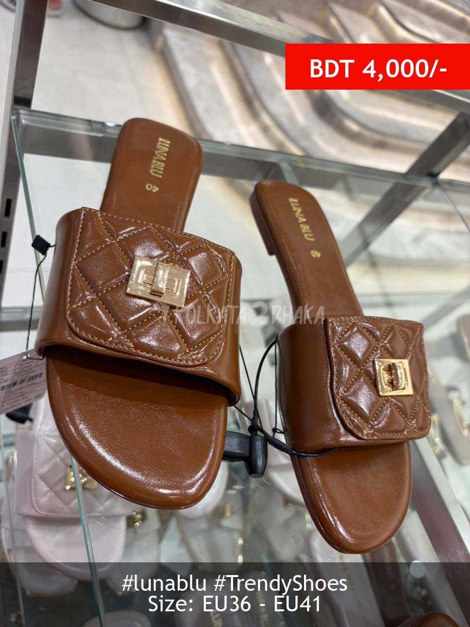 Lunablu Tan Shoe