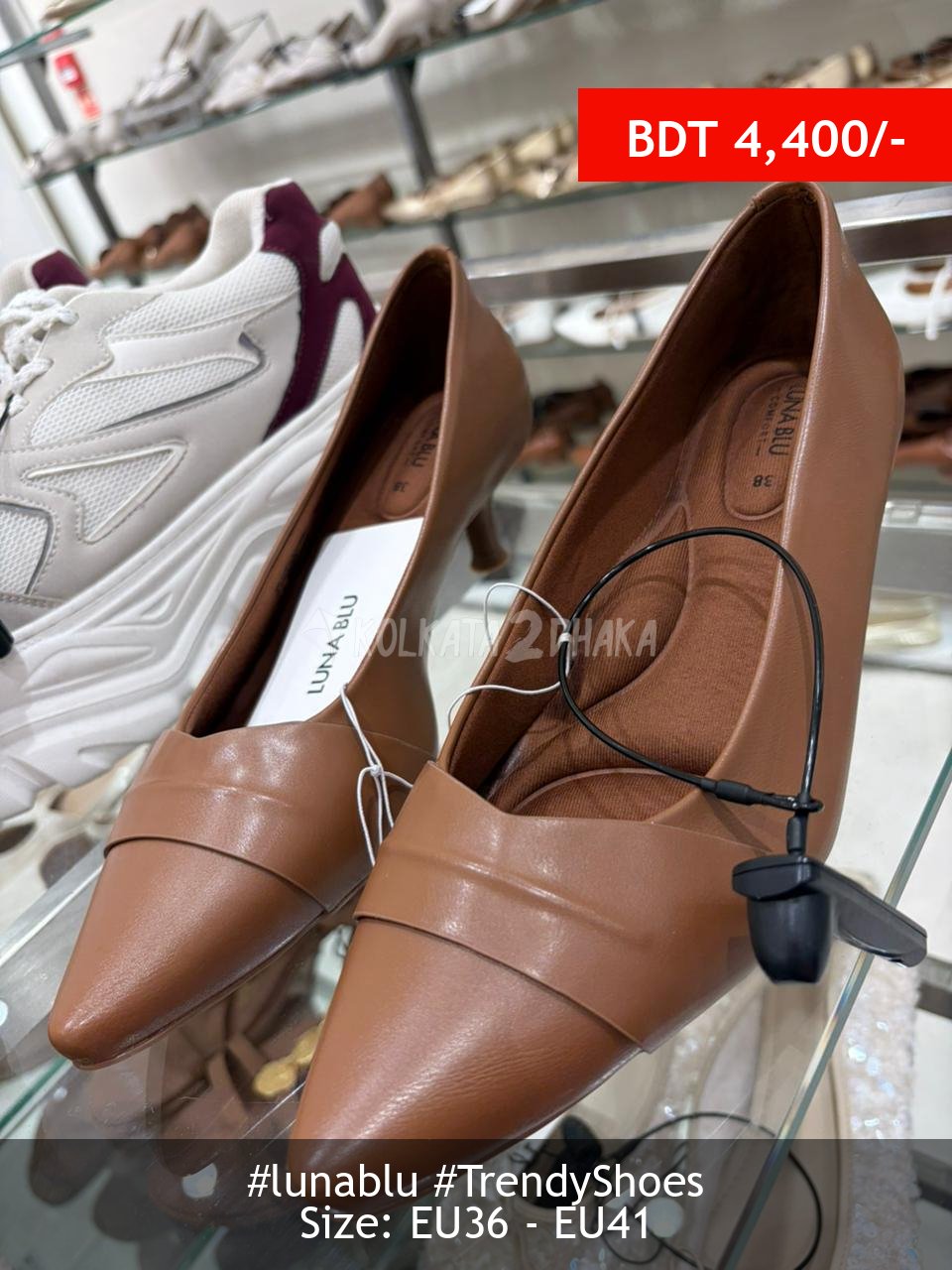Lunablu Tan Heels