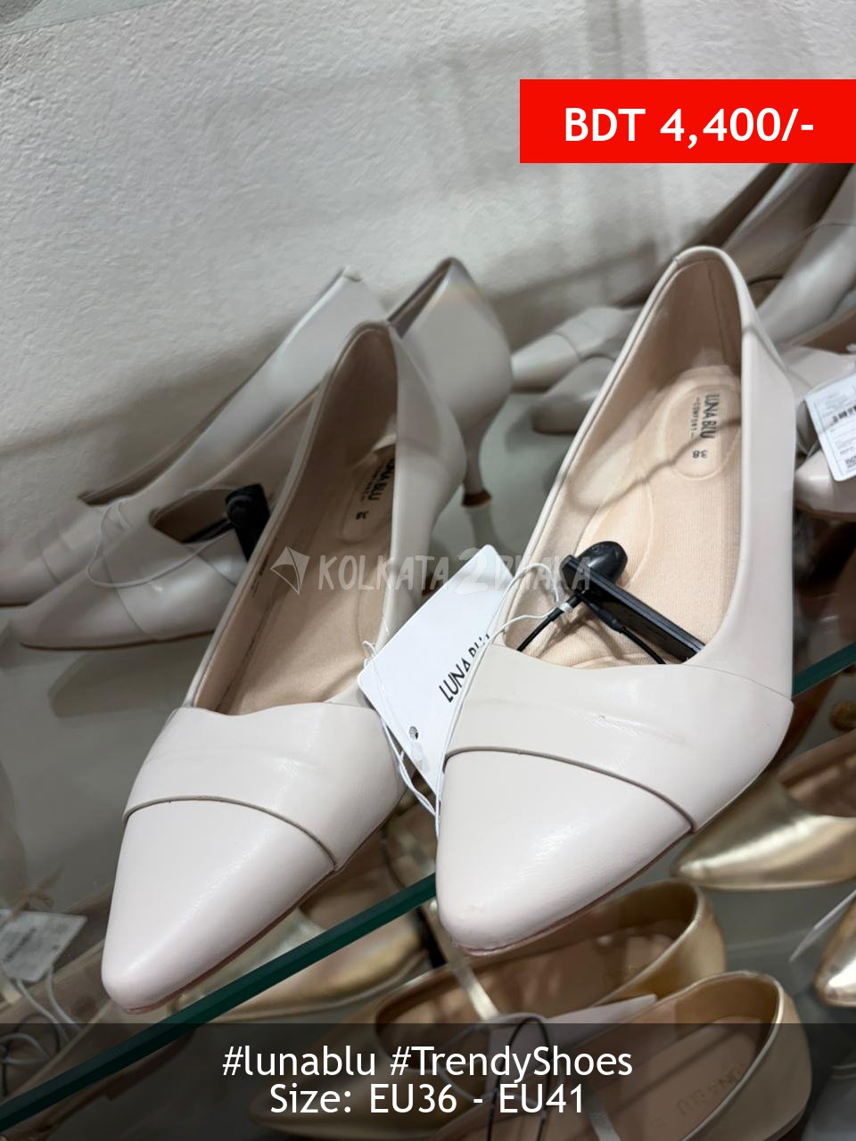 Lunablu Ivory Heels