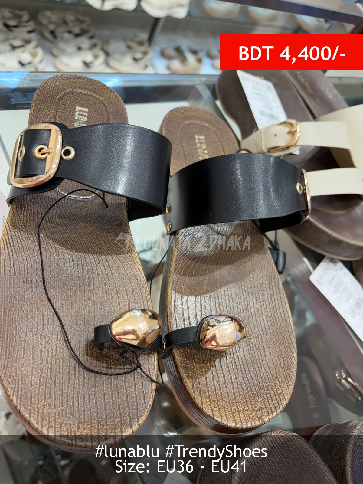 Lunablu Black shoe