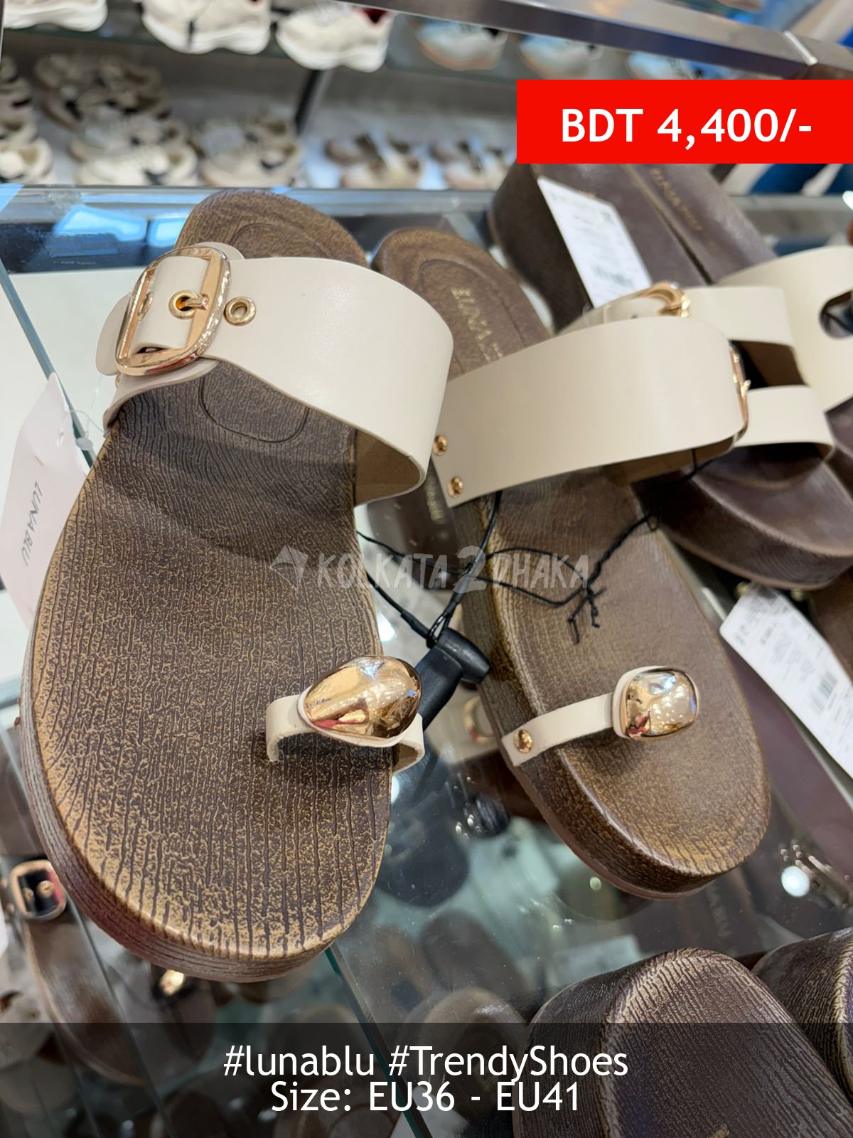 Lunablu ivory Shoe
