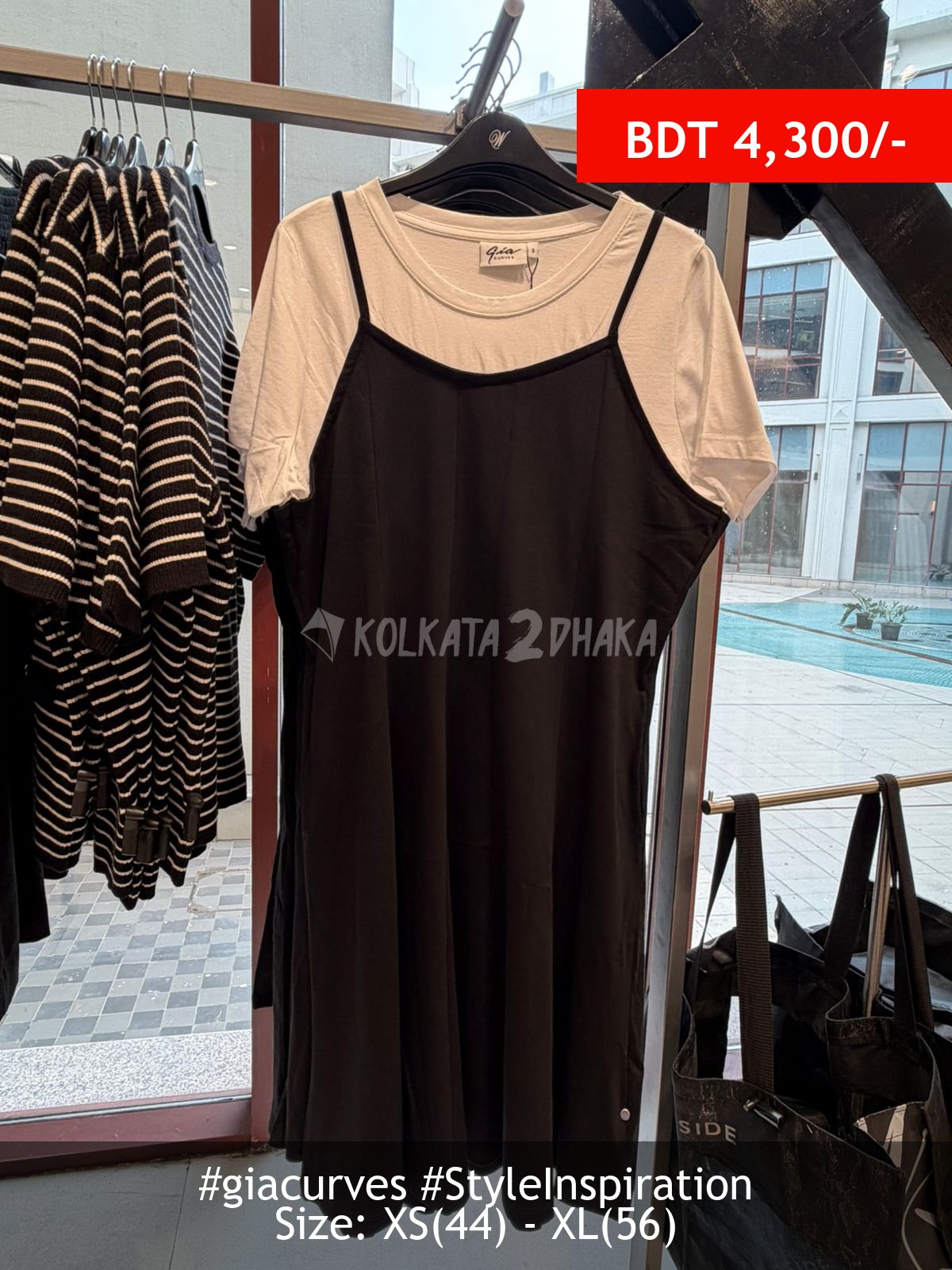 Gia Curves Black Dress