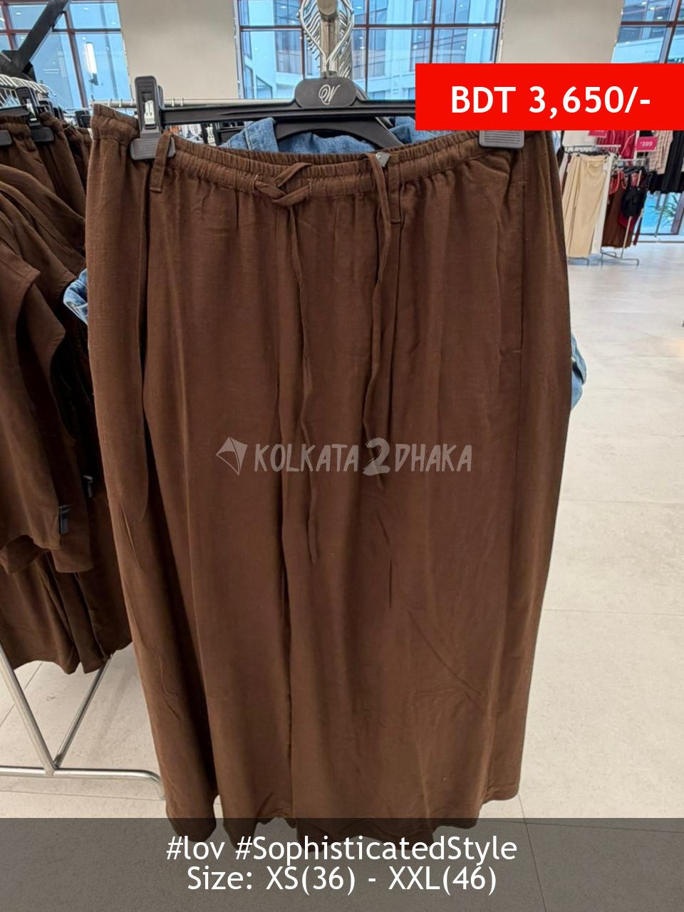 LOV chocolate  Trouser