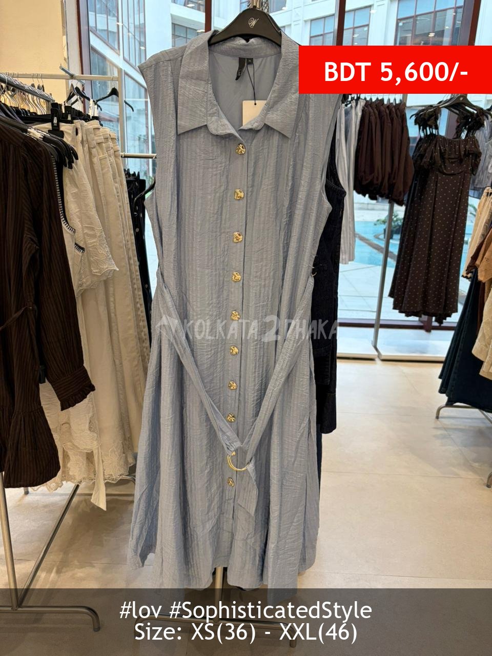 LOV Blue Dress