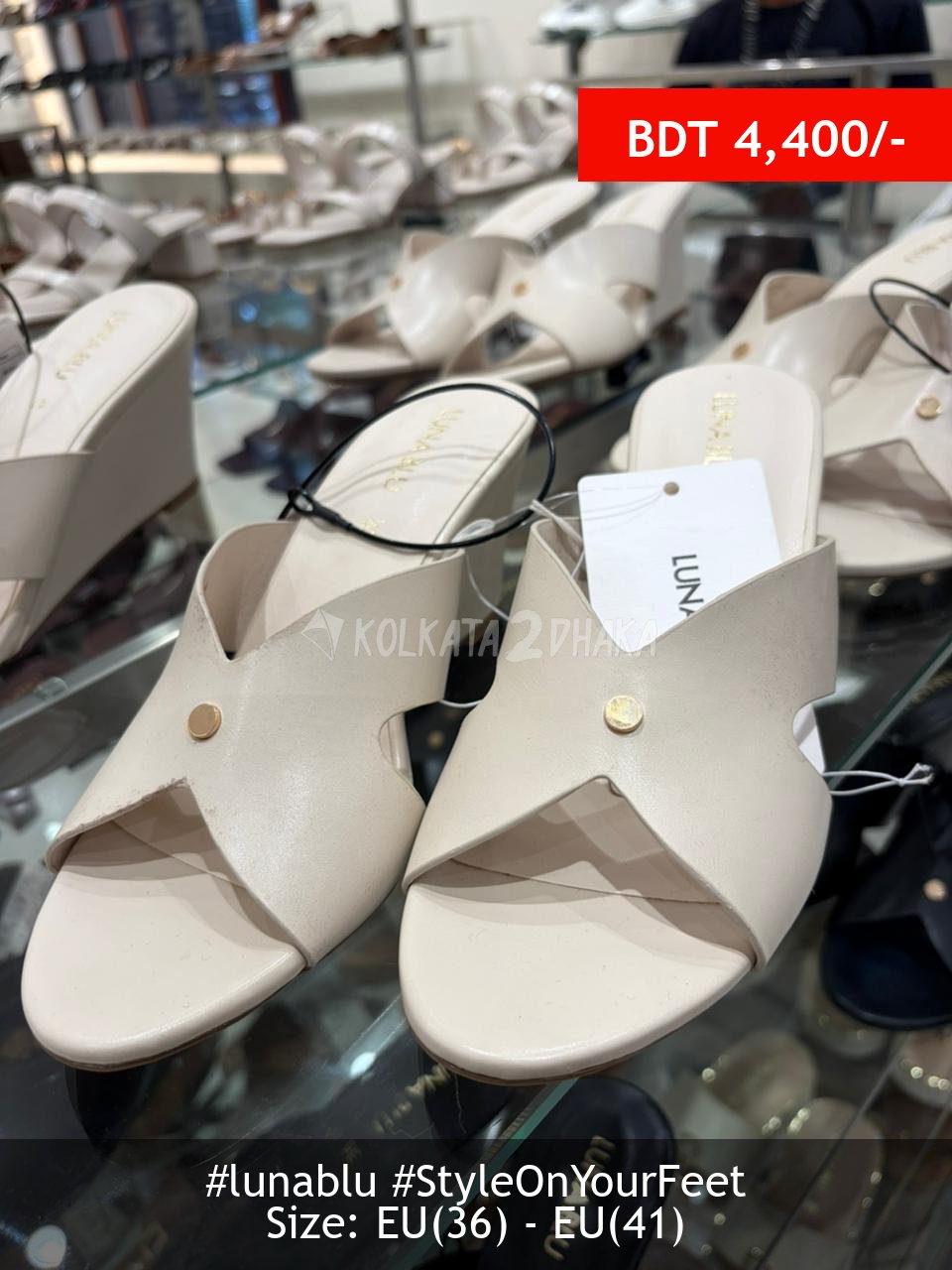 Lunablu Ivory Heel