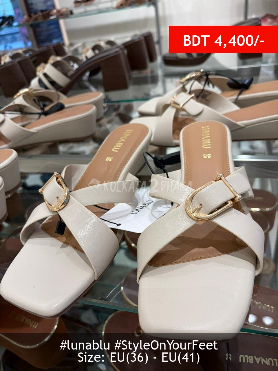 Lunablu Ivory Heel