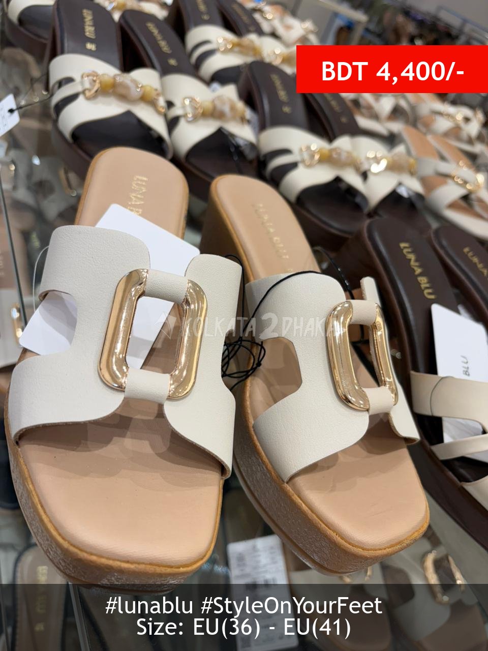 Lunablu Ivory Heel