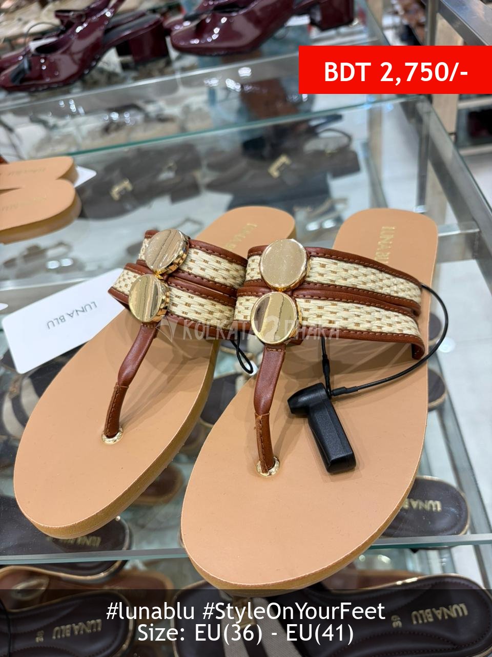 Lunablu Natural Sandal