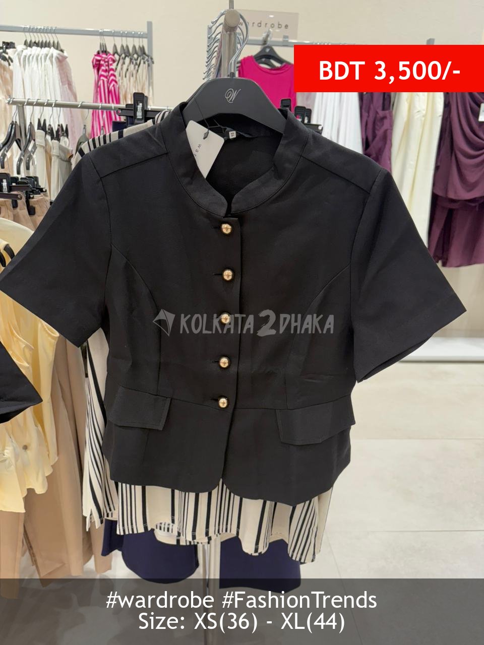 Wardrobe black blouse