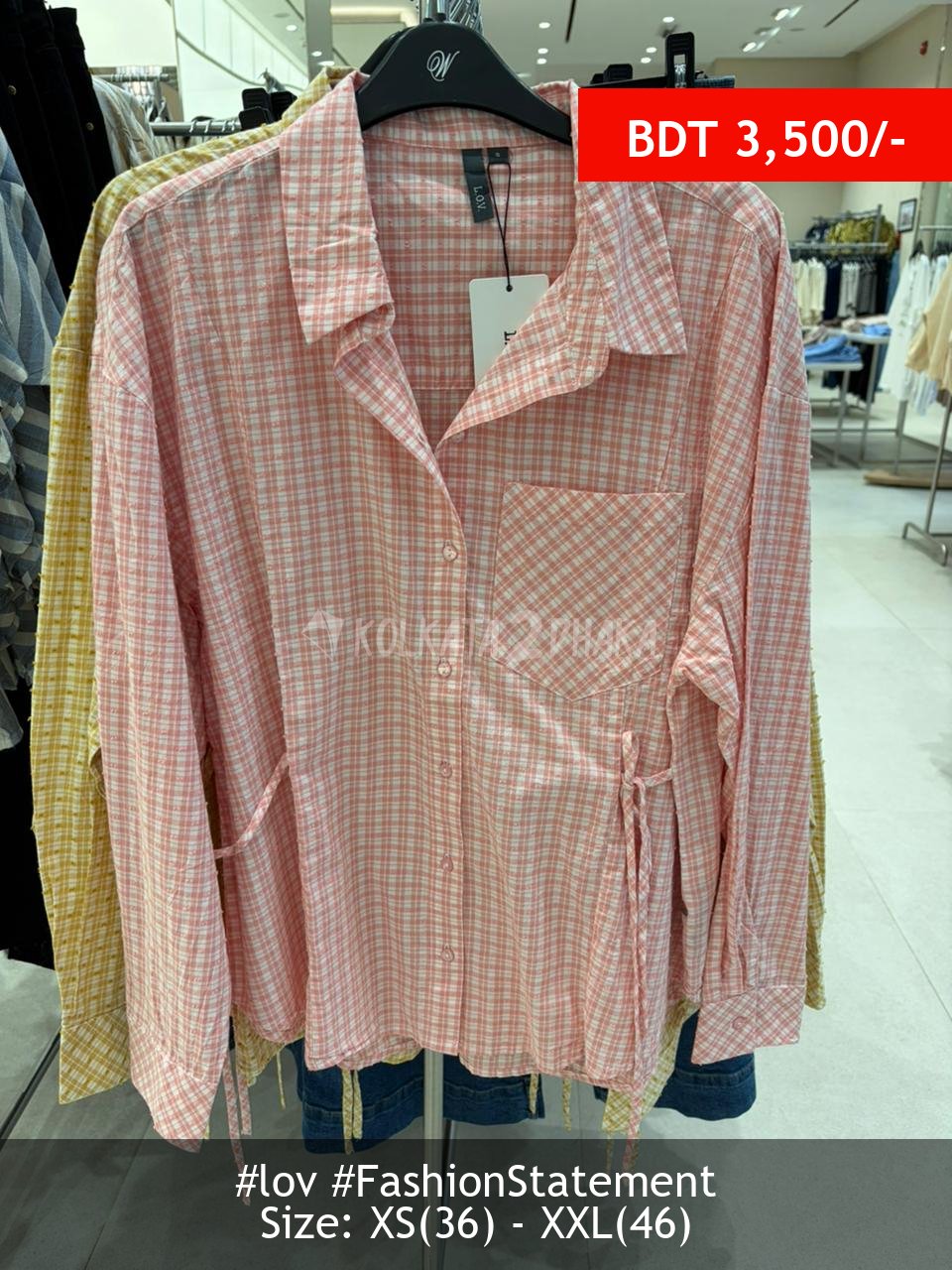 LOV Pink blouse