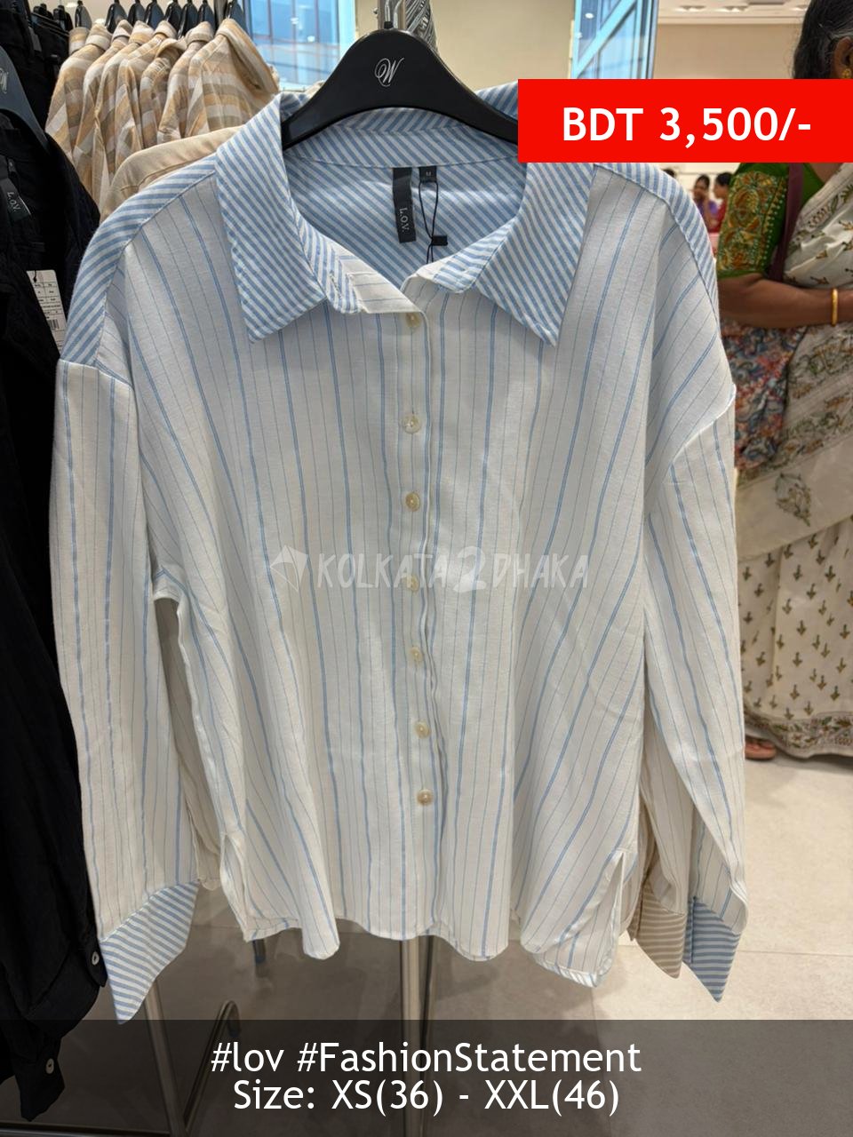 LOV Blue shirt