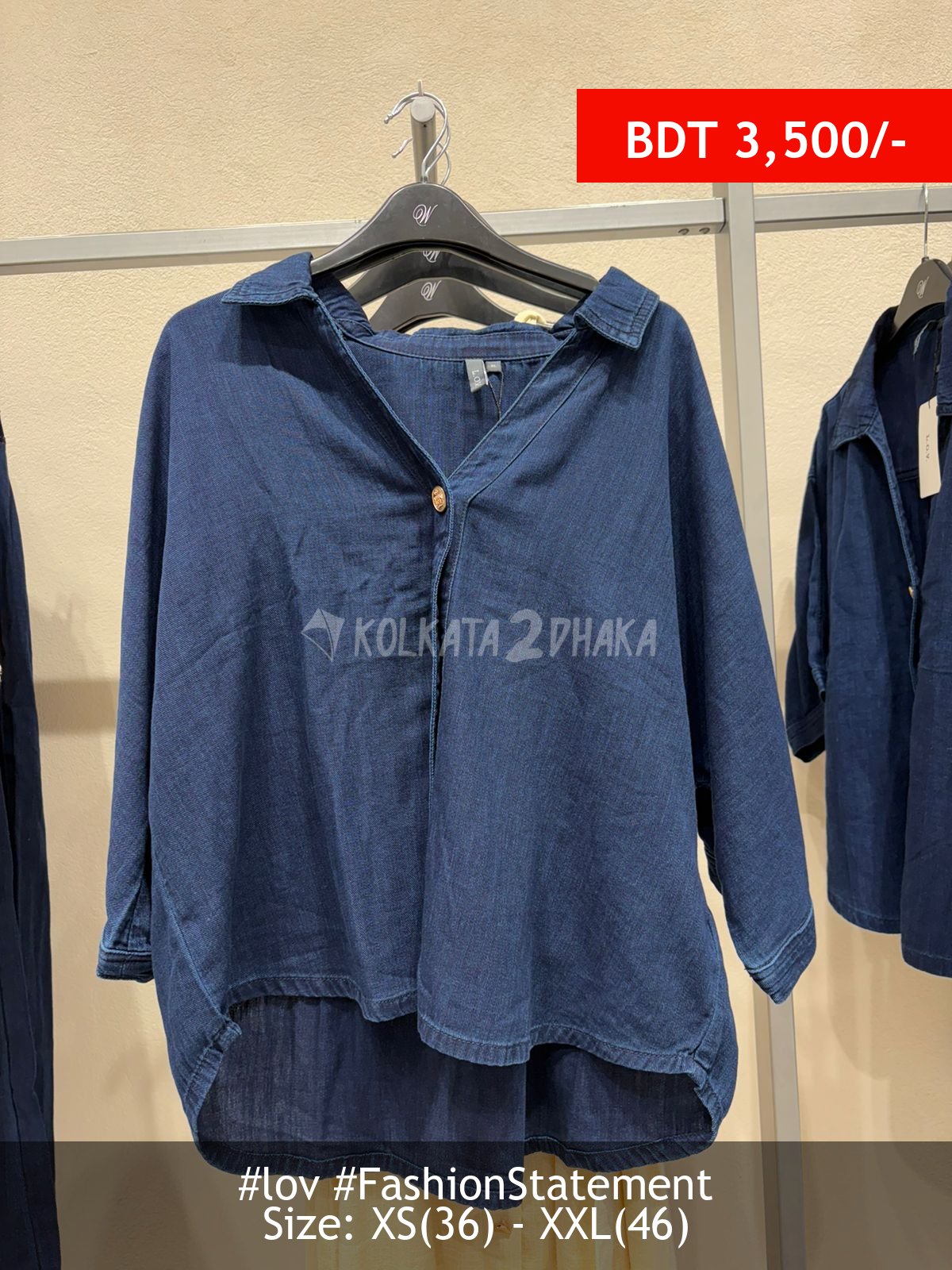 LOV blue shirt