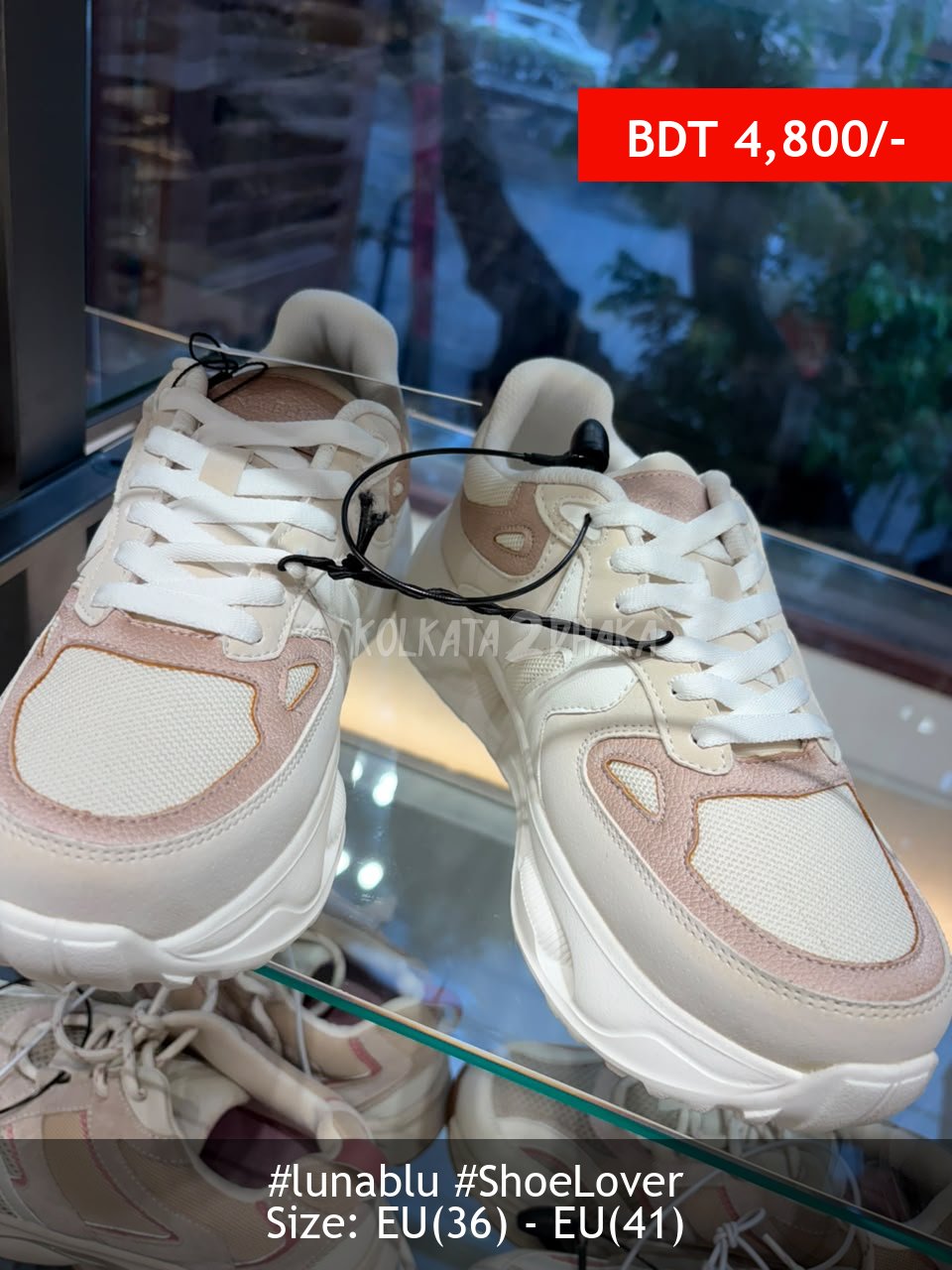 Lunablu Beige Shoe