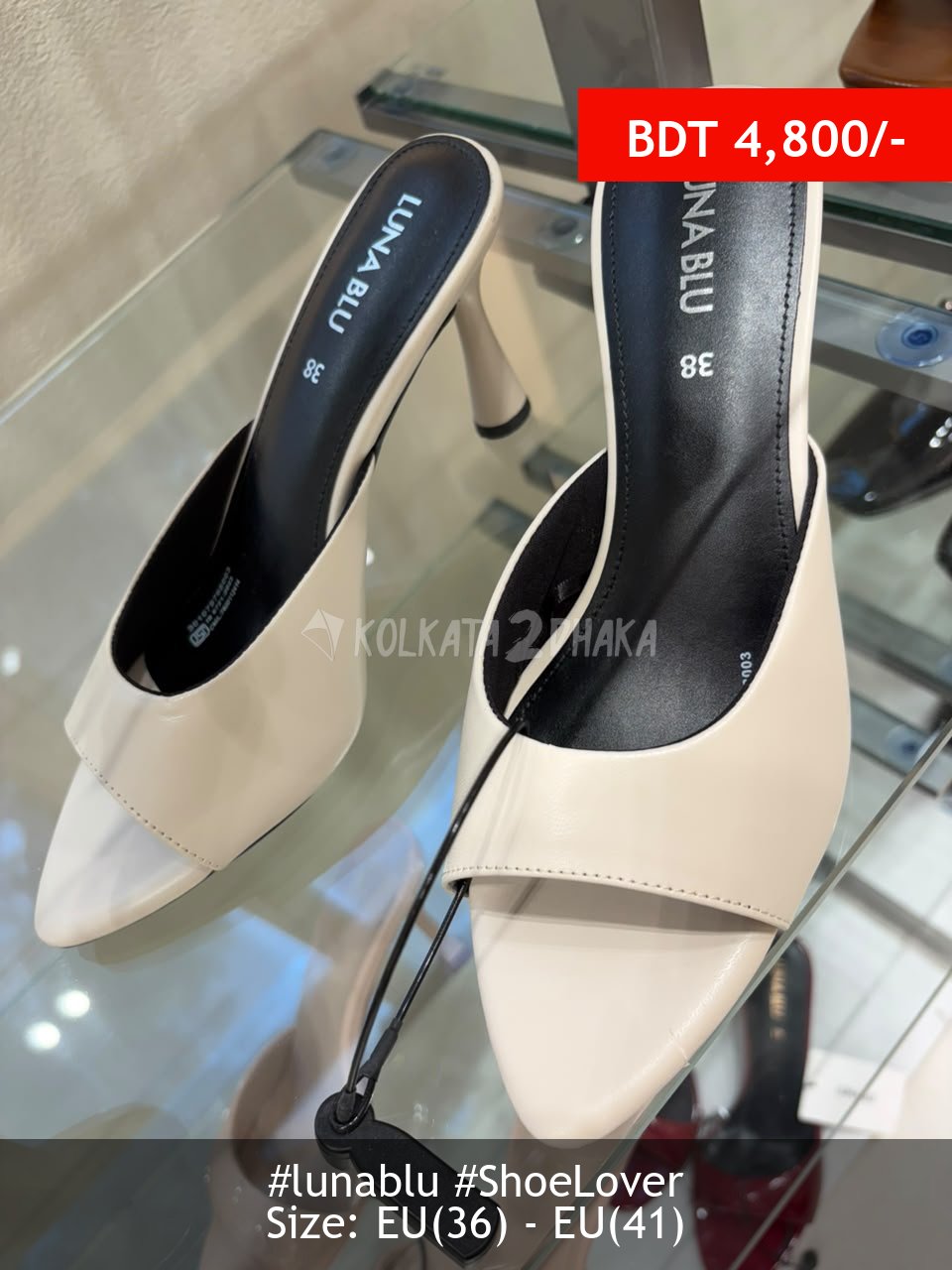 Lunablu Ivory Heel